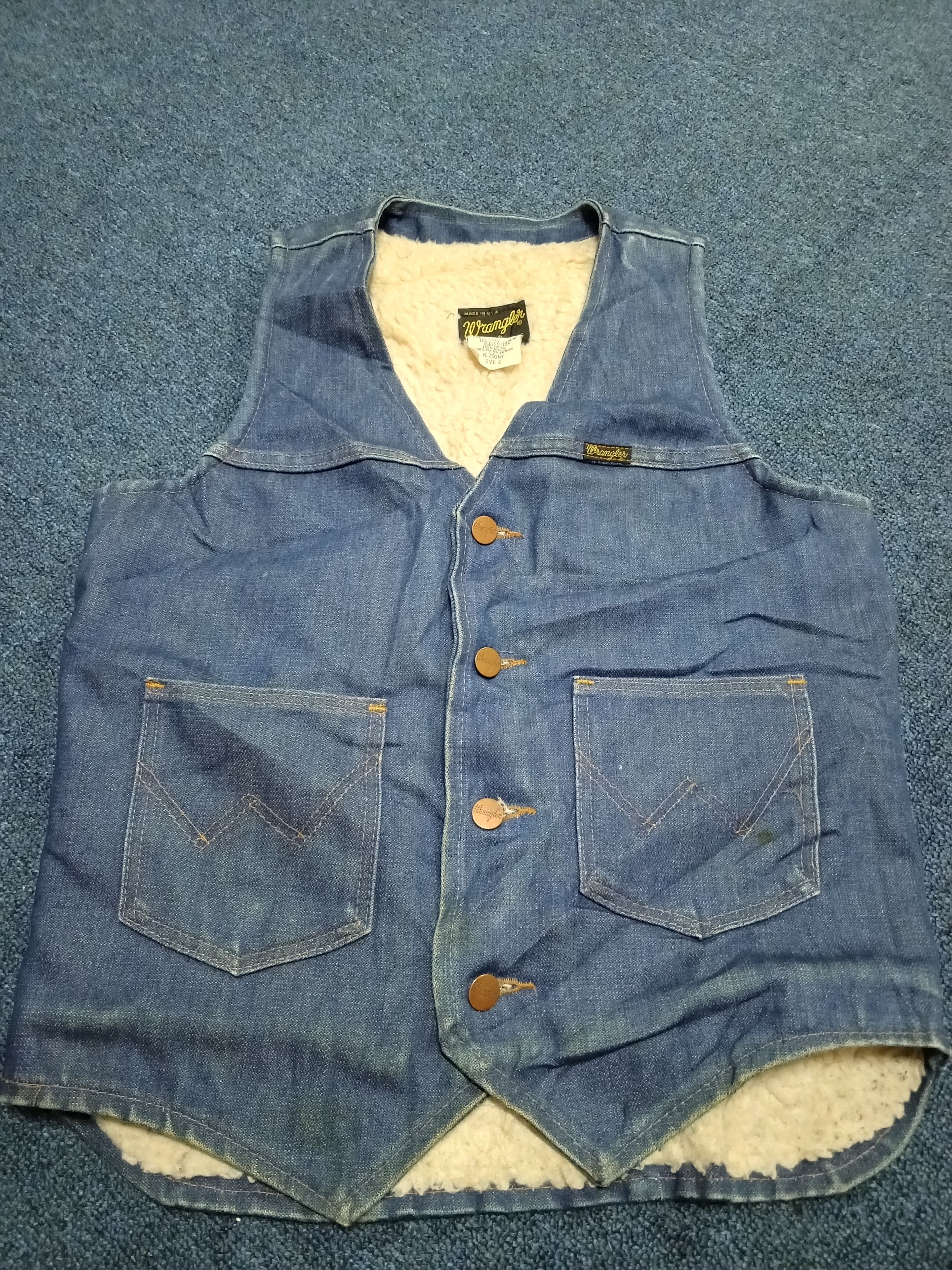 Wrangler Vest wrangler vintage rare Size US M / EU 48-50 / 2 - 1 Thumbnail