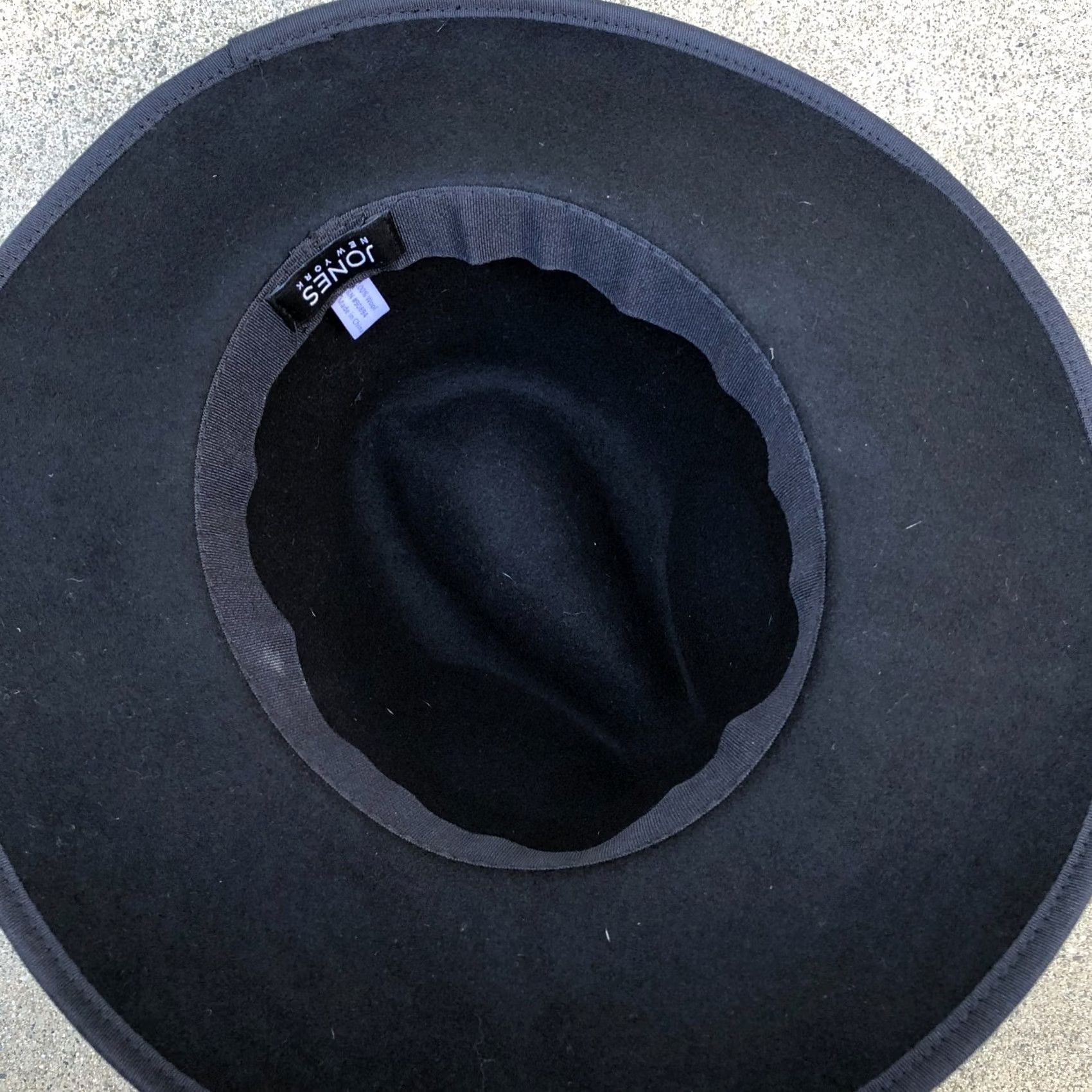 Jones New York VTG JONES NEW YORK Fedora Hat One Size 100% Wool Feather Cap Women's Size ONE SIZE - 5 Thumbnail
