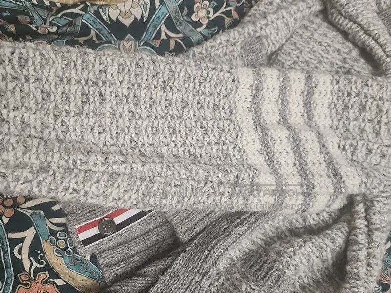 Thom Browne Thom Browne Grey Sweater Size US M / EU 48-50 / 2 - 7 Thumbnail