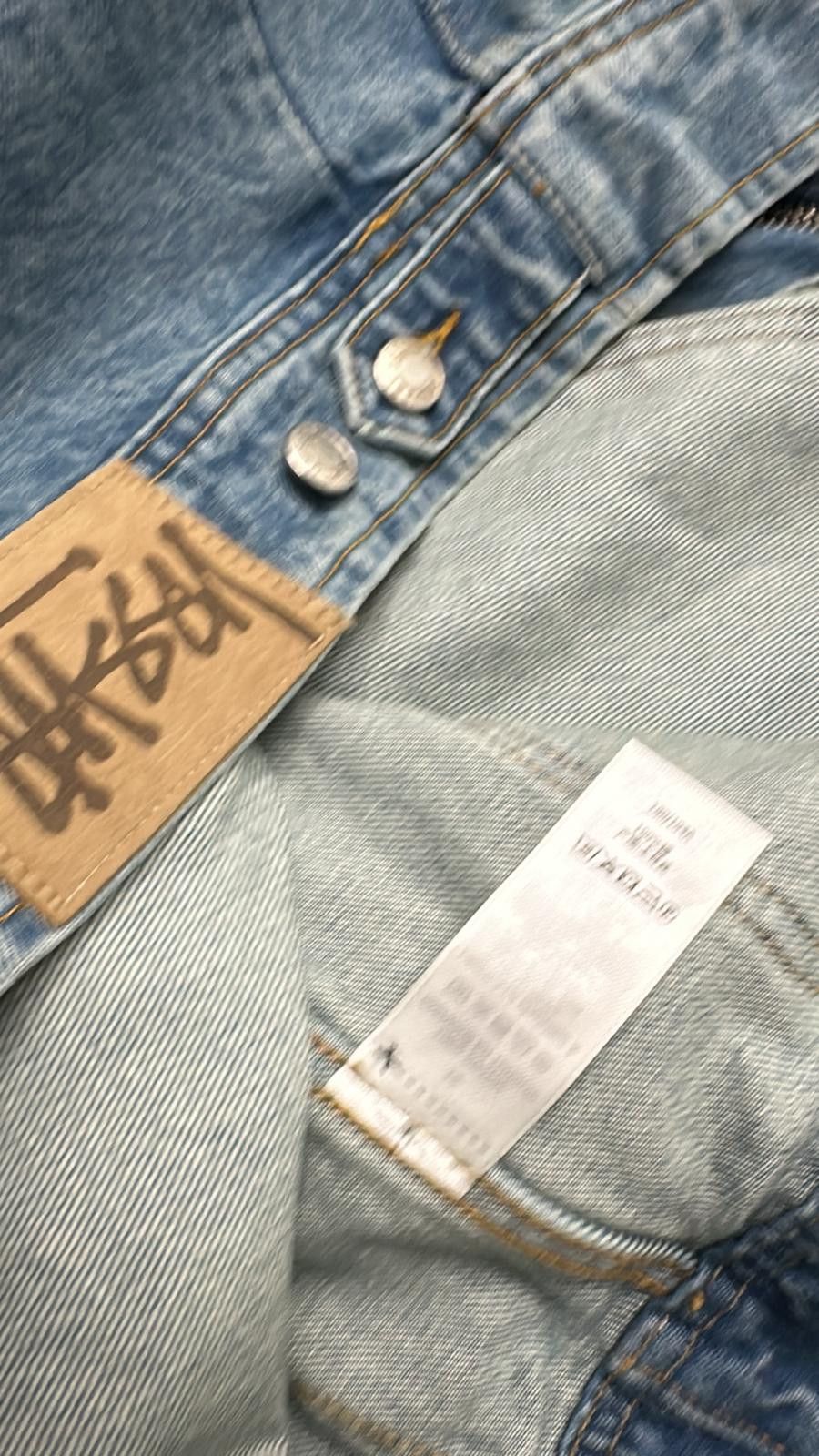 Stussy Stussy HO23 Zip Work Jacket Denim Blue Size US XL / EU 56 / 4 - 7 Thumbnail