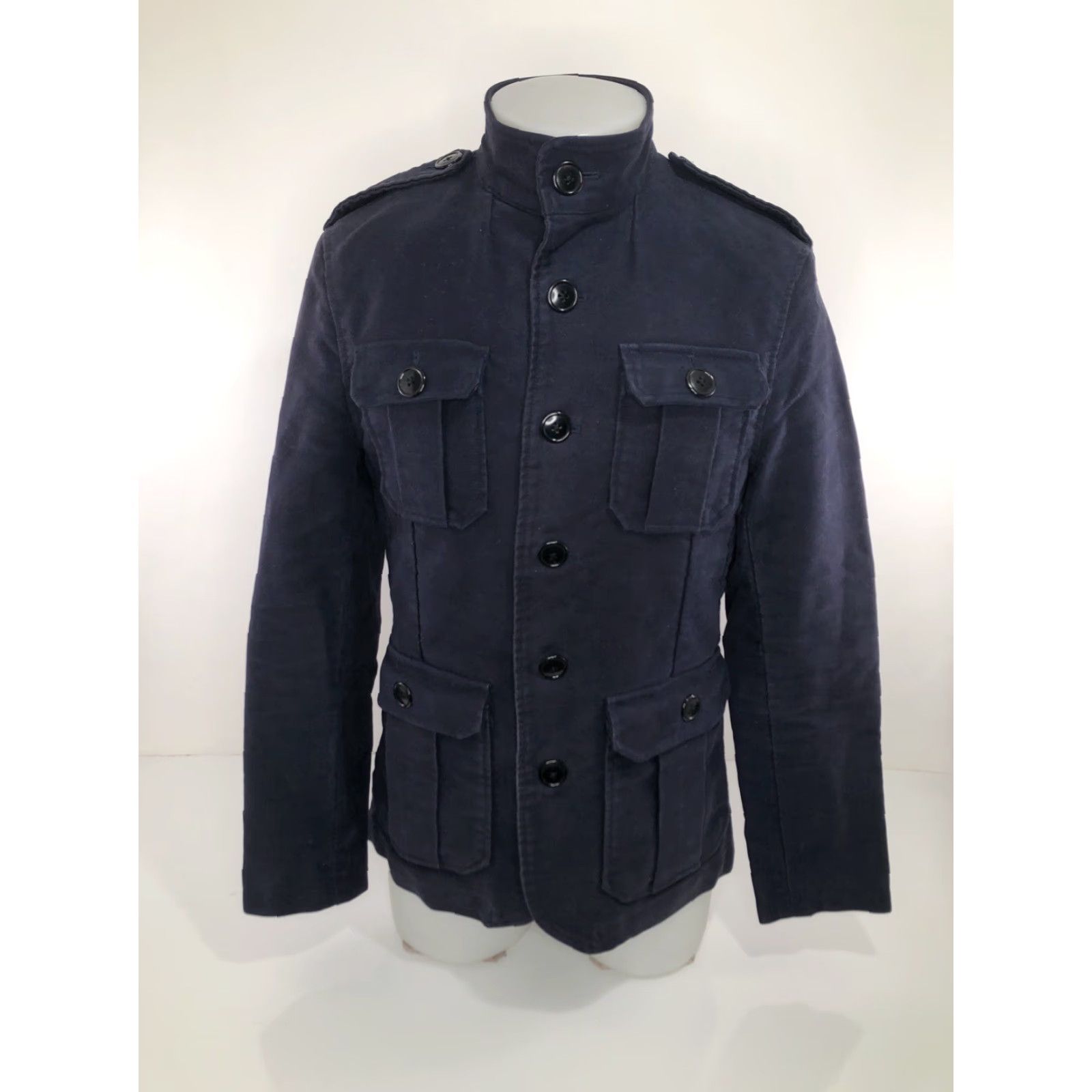 Ralph Lauren Ralph Lauren / Rugby - Military Style Utility Epaulet Mens S Jacket Shirt Size US S / EU 44-46 / 1 - 2 Thumbnail