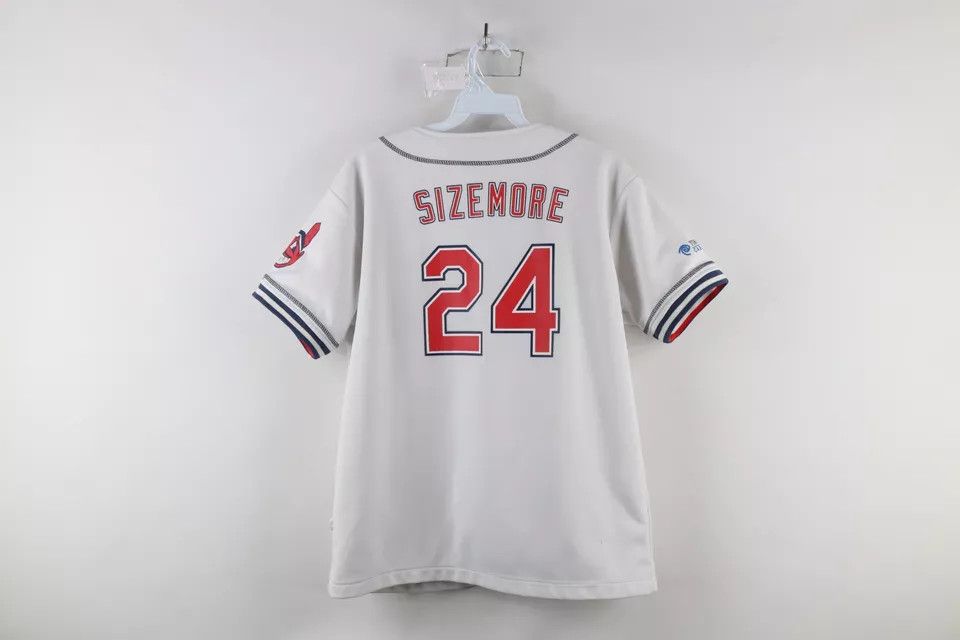 Vintage Vintage Reversible Sizemore Cleveland Indians Jersey Size US S / EU 44-46 / 1 - 11 Thumbnail