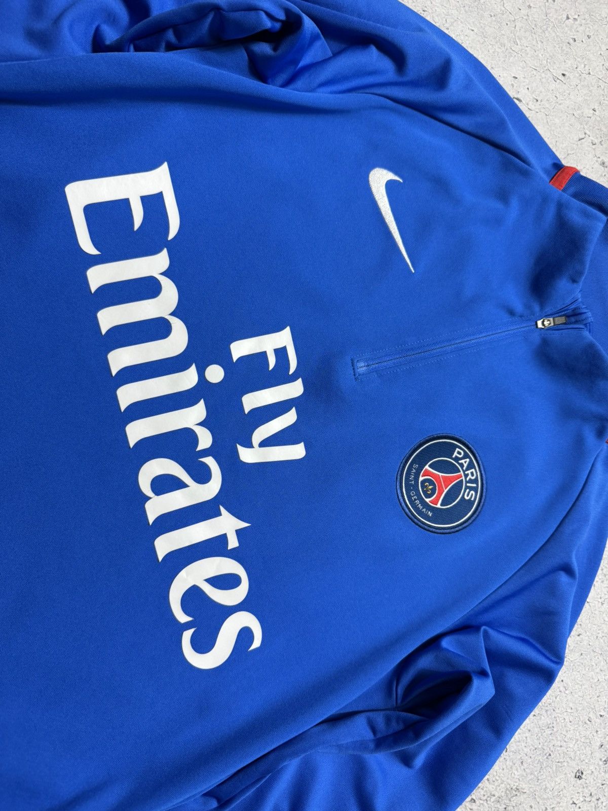 Nike Nike FC Paris Saint Germain 1/4 Zip Training Jacket PSG Size US S / EU 44-46 / 1 - 8 Thumbnail