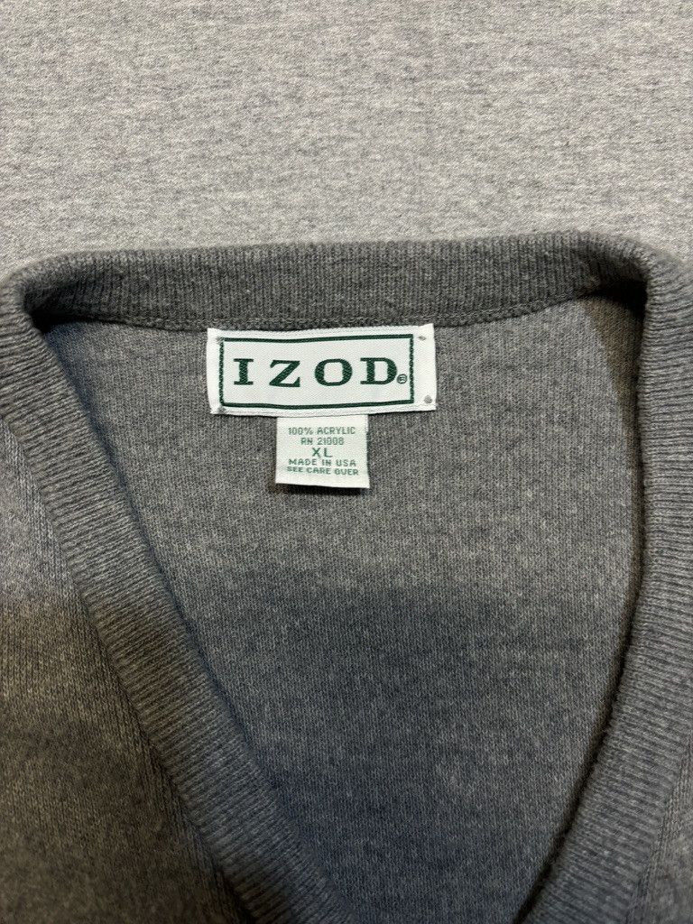 Izod Vintage Izod Made in USA Grey Sweater Vest Size US XL / EU 56 / 4 - 2 Thumbnail