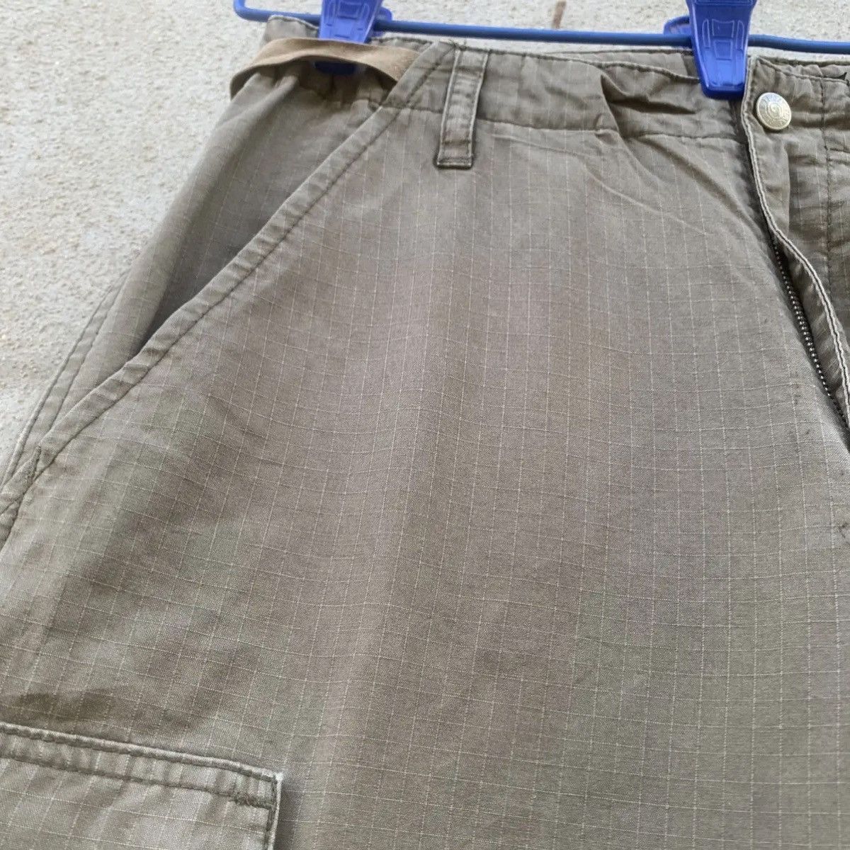 Freshjive GRAILS‼️FRESHJIVE FLARE BOOTCUT JAPANESE RIPSTOP CARGO PANTS Size US 29 - 6 Thumbnail