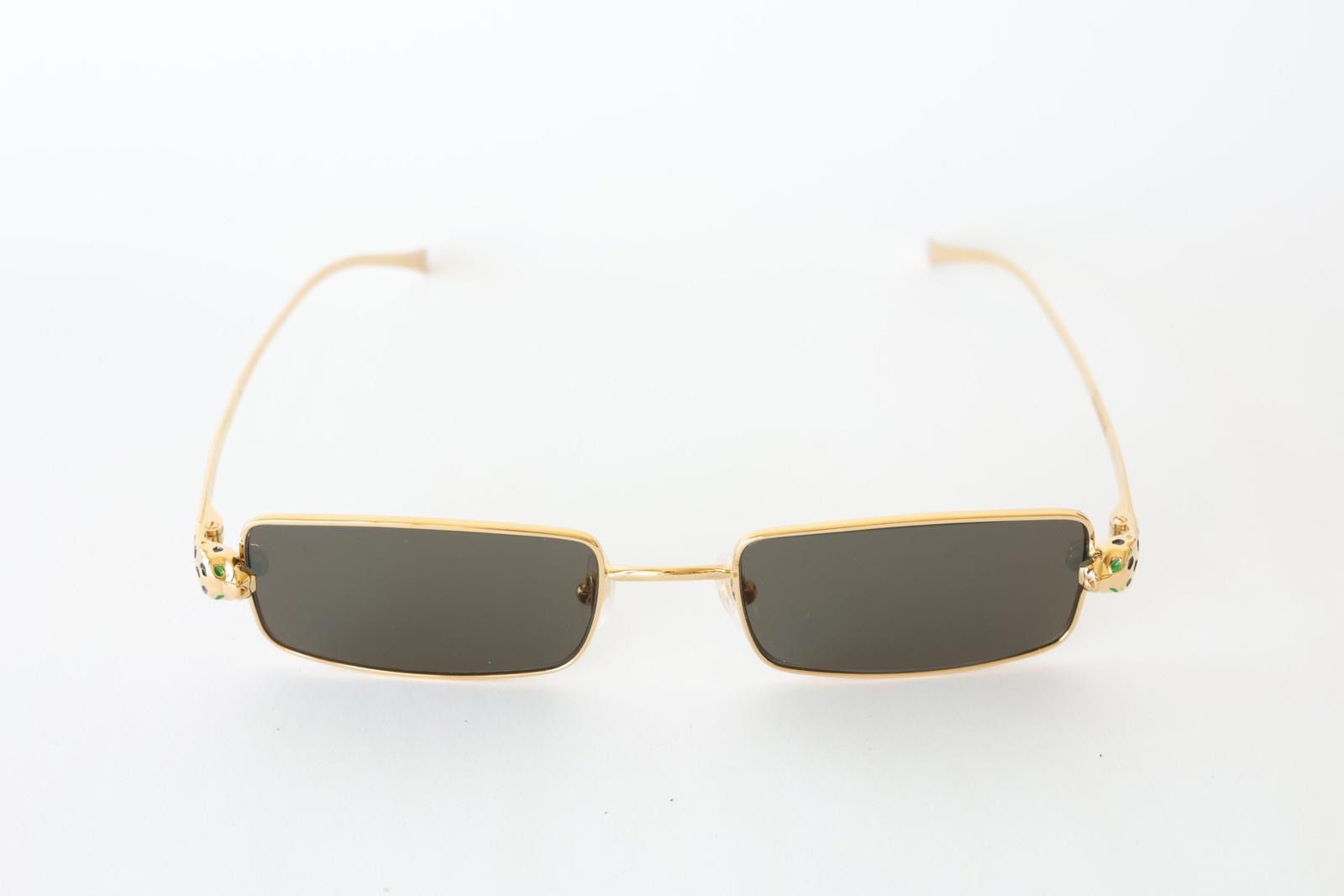 Cartier New Cartier eyewear sunglasses eyeglasses CT0473S 001 gold Size ONE SIZE - 2 Thumbnail