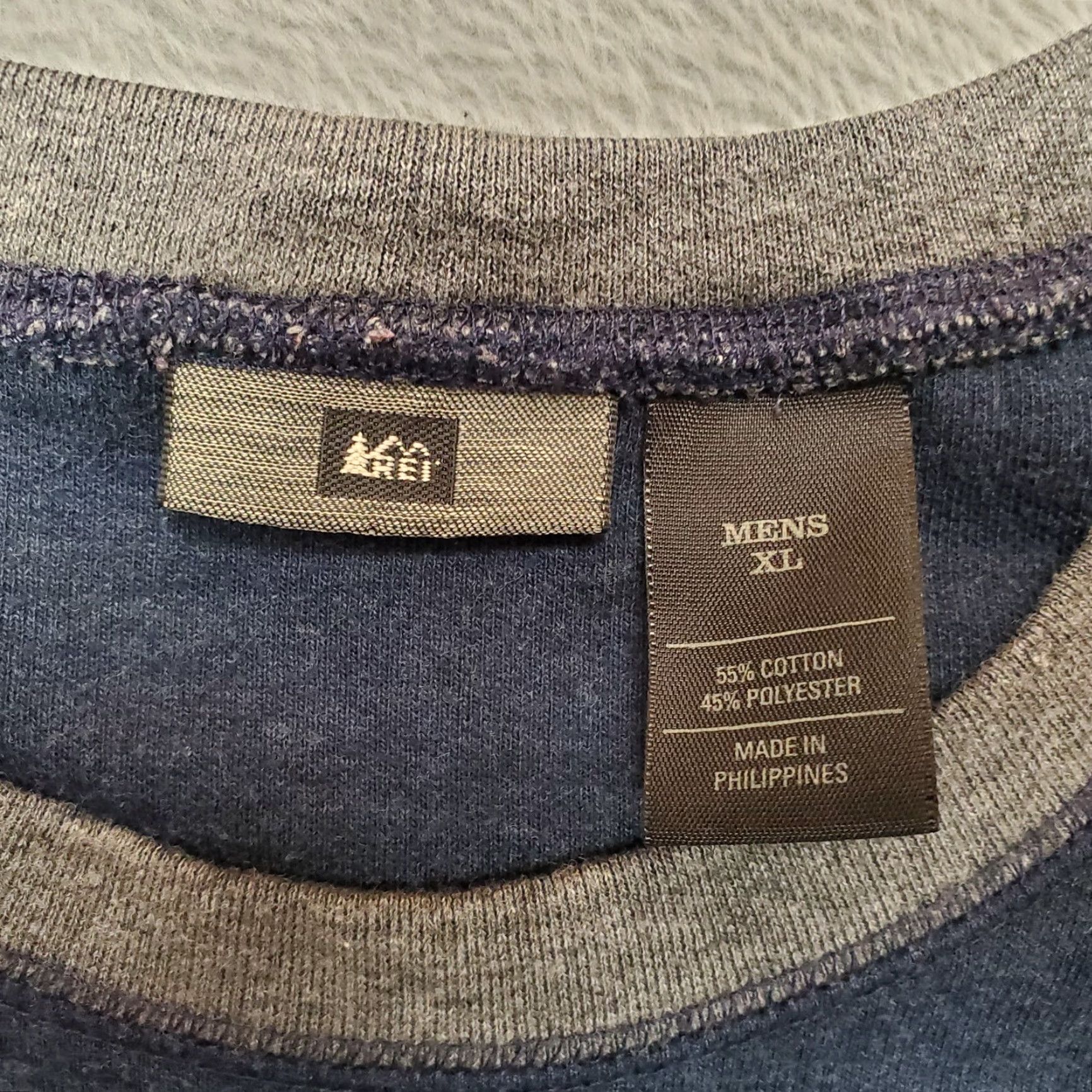 Vintage REI Mens XL Blue Cotton Blend Crewneck Pullover Casual Knit Sweater Outdoor Warmth Size US XL / EU 56 / 4 - 4 Thumbnail