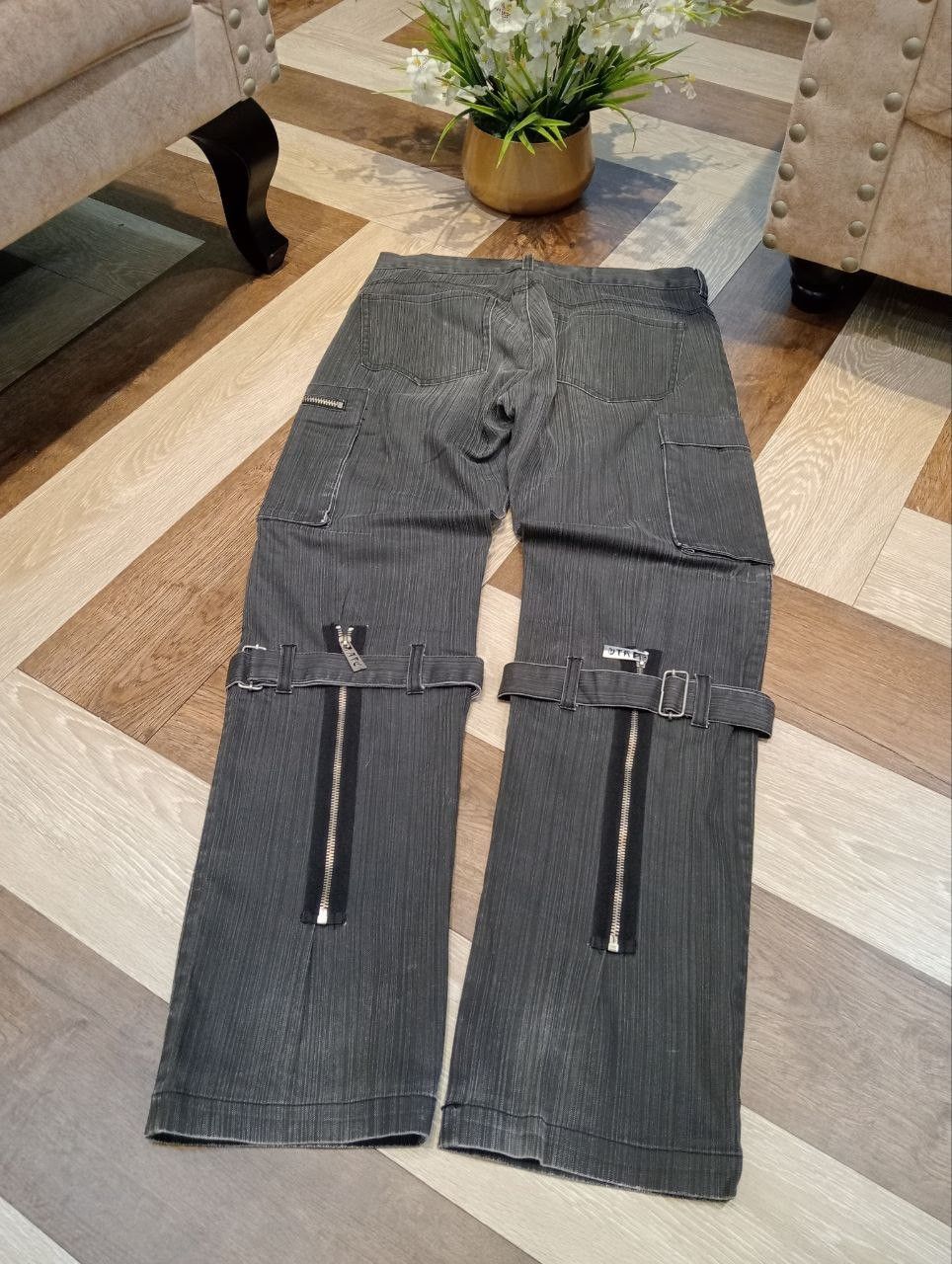 In The Attic VINTAGE IN THE ATTIC BANDAGE PANTS Size US 32 / EU 48 - 10 Thumbnail