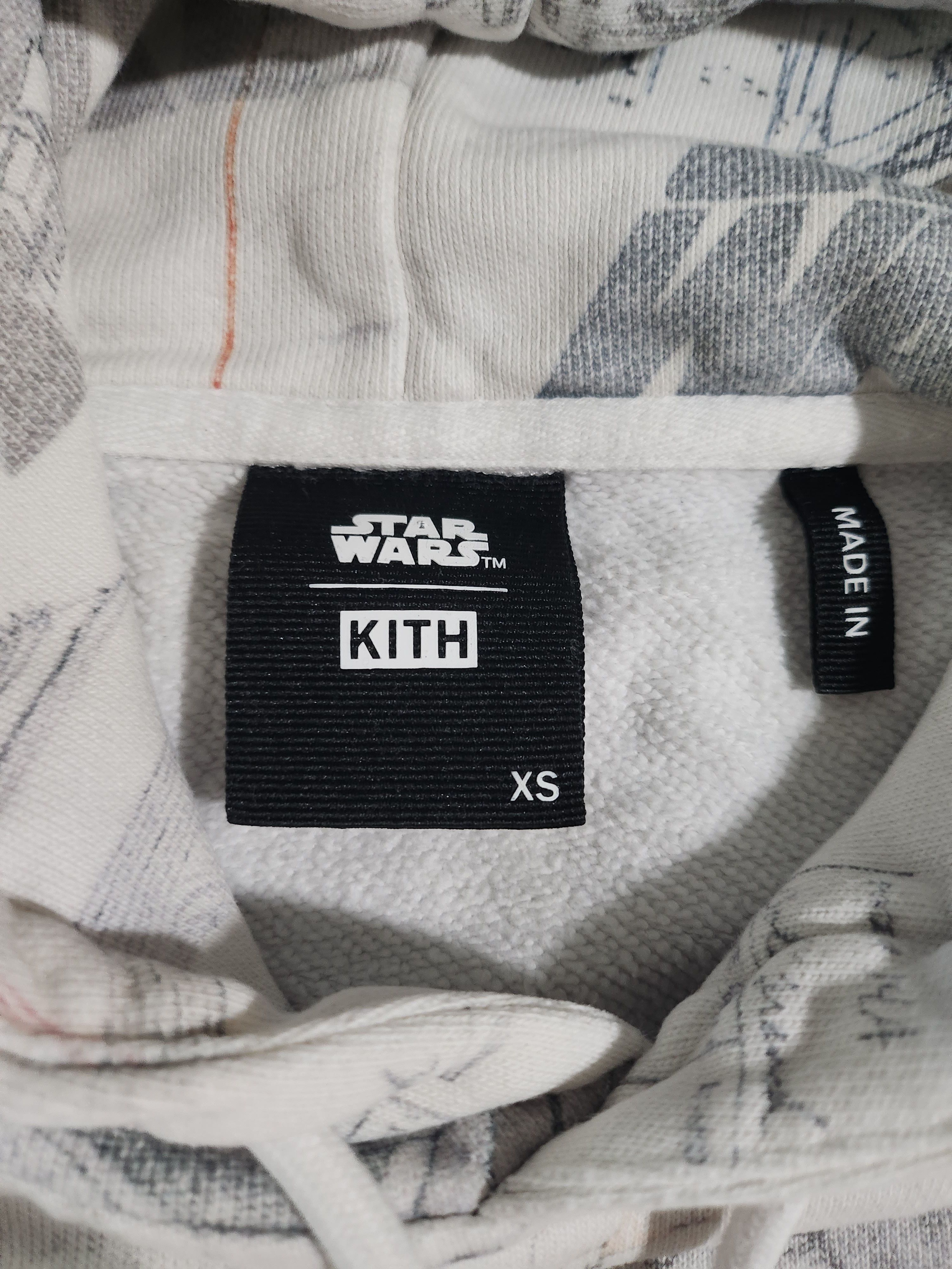 Kith × Star Wars Star Wars Sketches Hoodie Size US XS / EU 42 / 0 - 4 Thumbnail