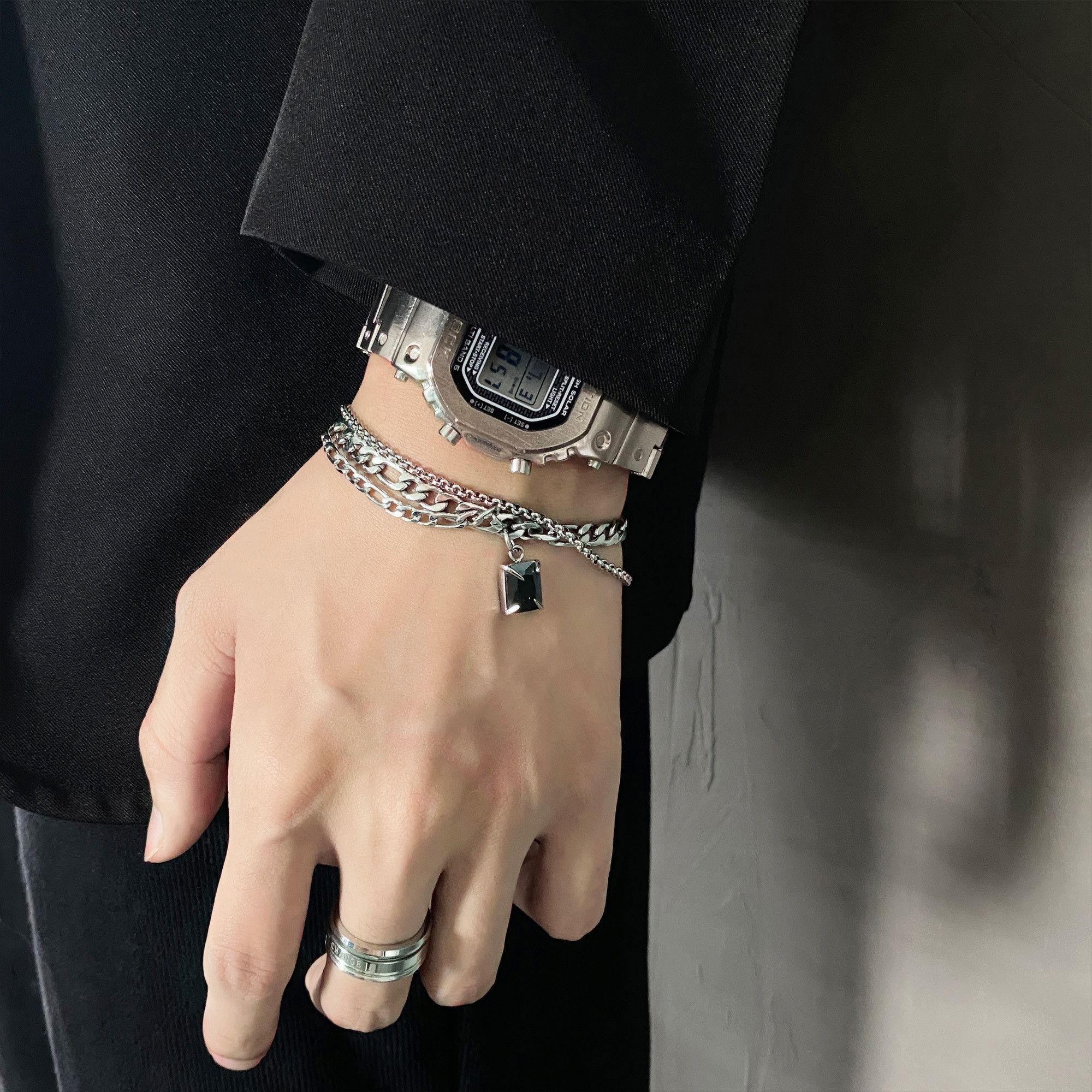 Jewelry Vibe Bracelet Y2K Punk Chain Gotch Bracelets Chains Size ONE SIZE - 1 Thumbnail