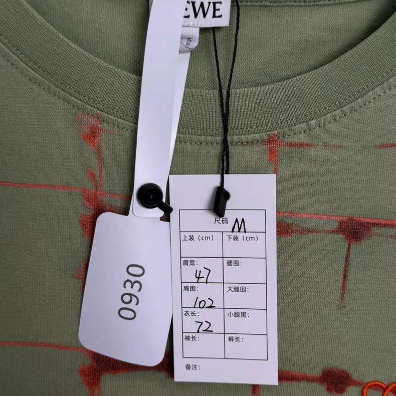 Loewe LOEWE Green embroidered logo short sleeve Size M / US 6-8 / IT 42-44 - 2 Thumbnail