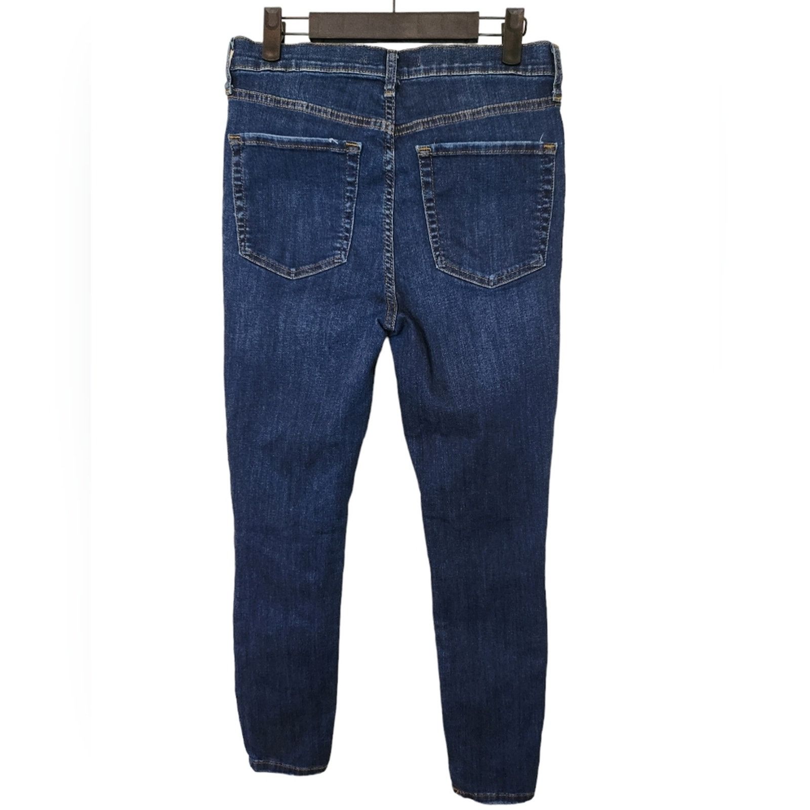 Free People Free People Womens Busted Skinny Jeans Mid-Rise 30 Size 30" / US 8 / IT 44 - 3 Thumbnail