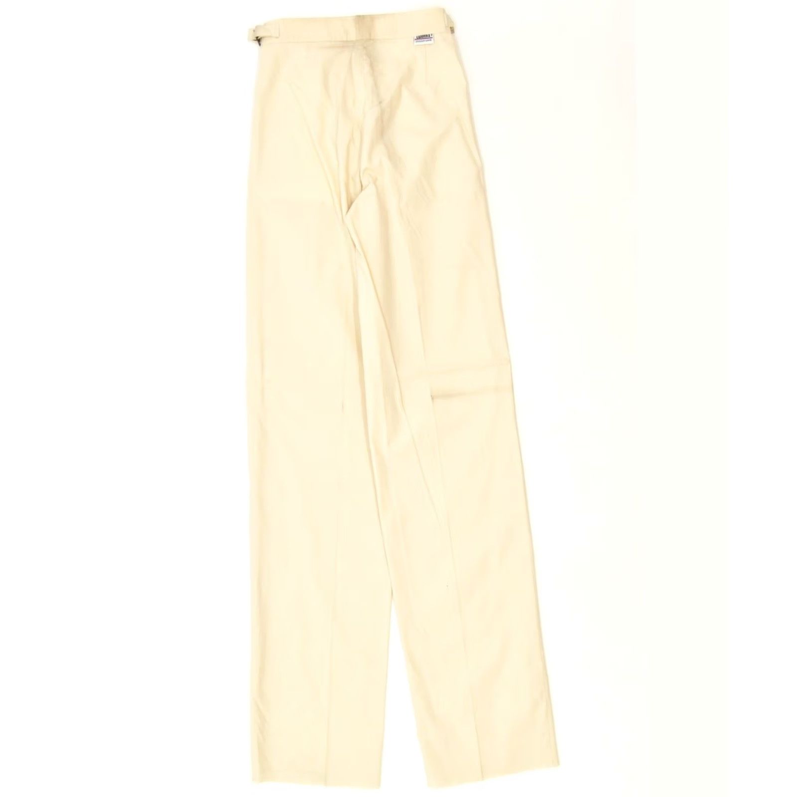 Carrera CARRERA Womens Chino Trousers Beige Cotton Classic W25 L35 Size 42" / US 20 - 2 Thumbnail
