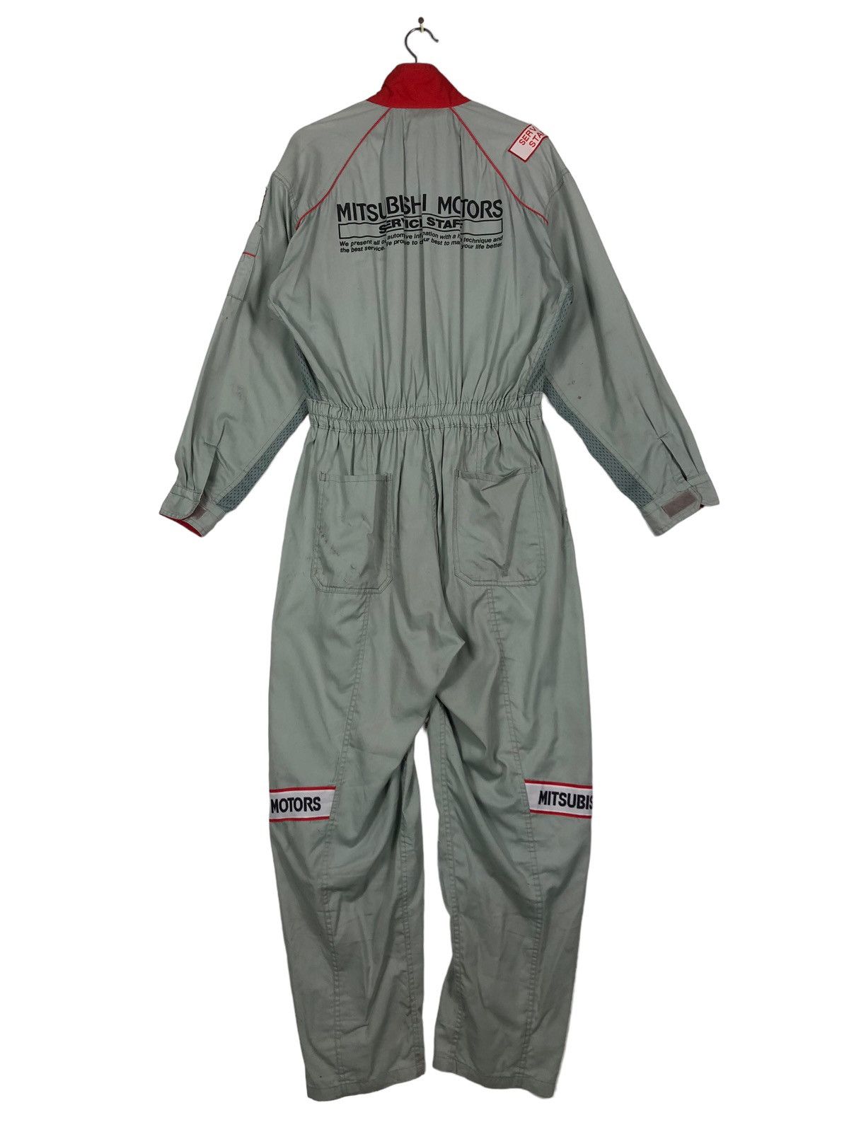 Japanese Brand 🔥90’s Vintage Coverall Racing Wear Mitsubishi Motors Size US 32 / EU 48 - 8 Thumbnail