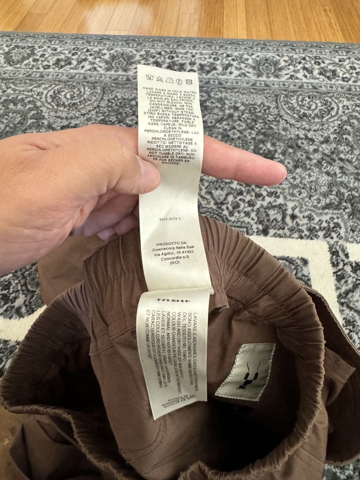 Rick Owens Rick Owens Creatch Cargo Pants Caramel Size US 34 / EU 50 - 3 Thumbnail