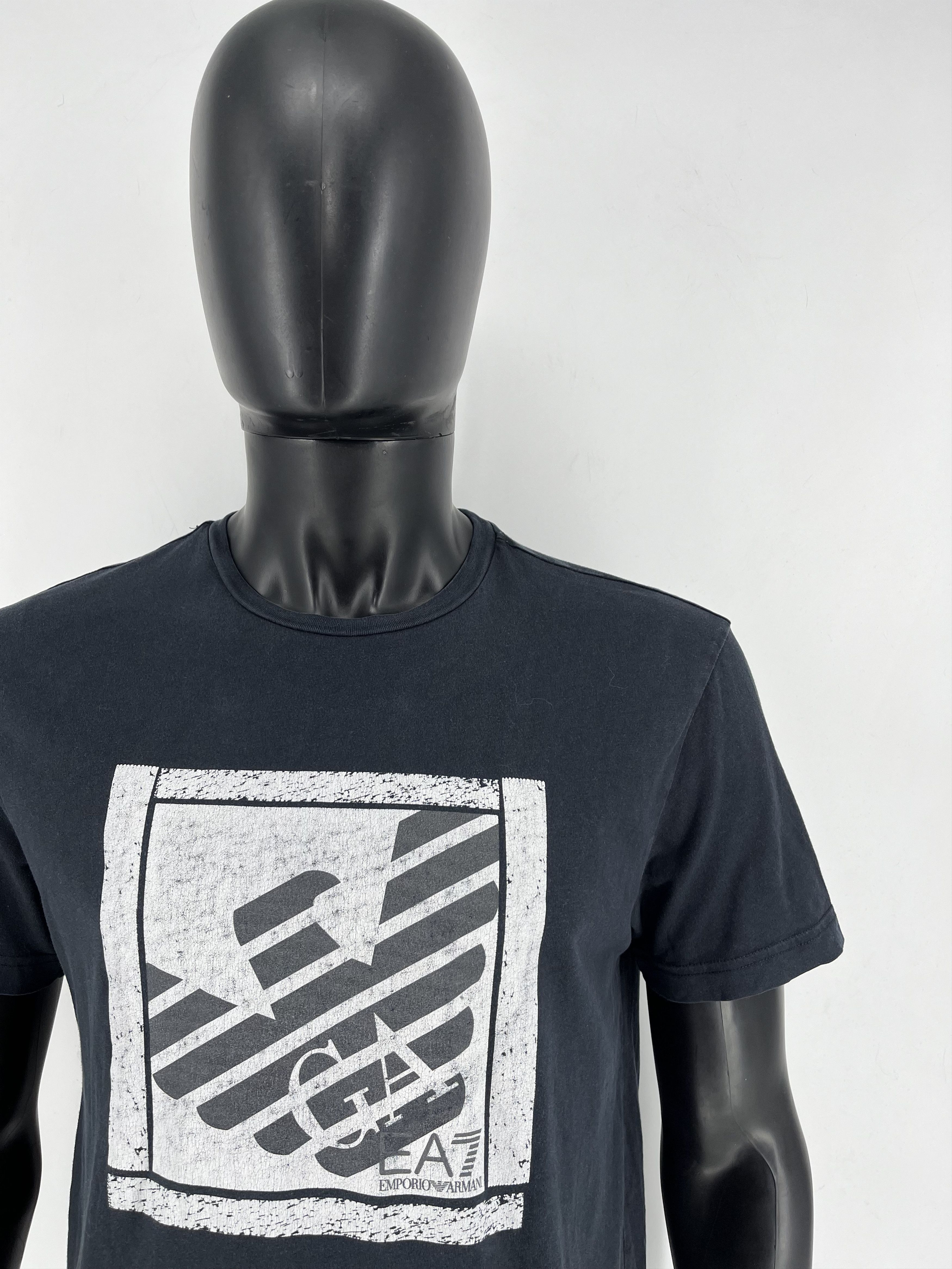 Armani Exchange × Emporio Armani × Giorgio Armani Vintage Y2K Emporio Armani Big Logo Designer Made In Size US M / EU 48-50 / 2 - 7 Thumbnail