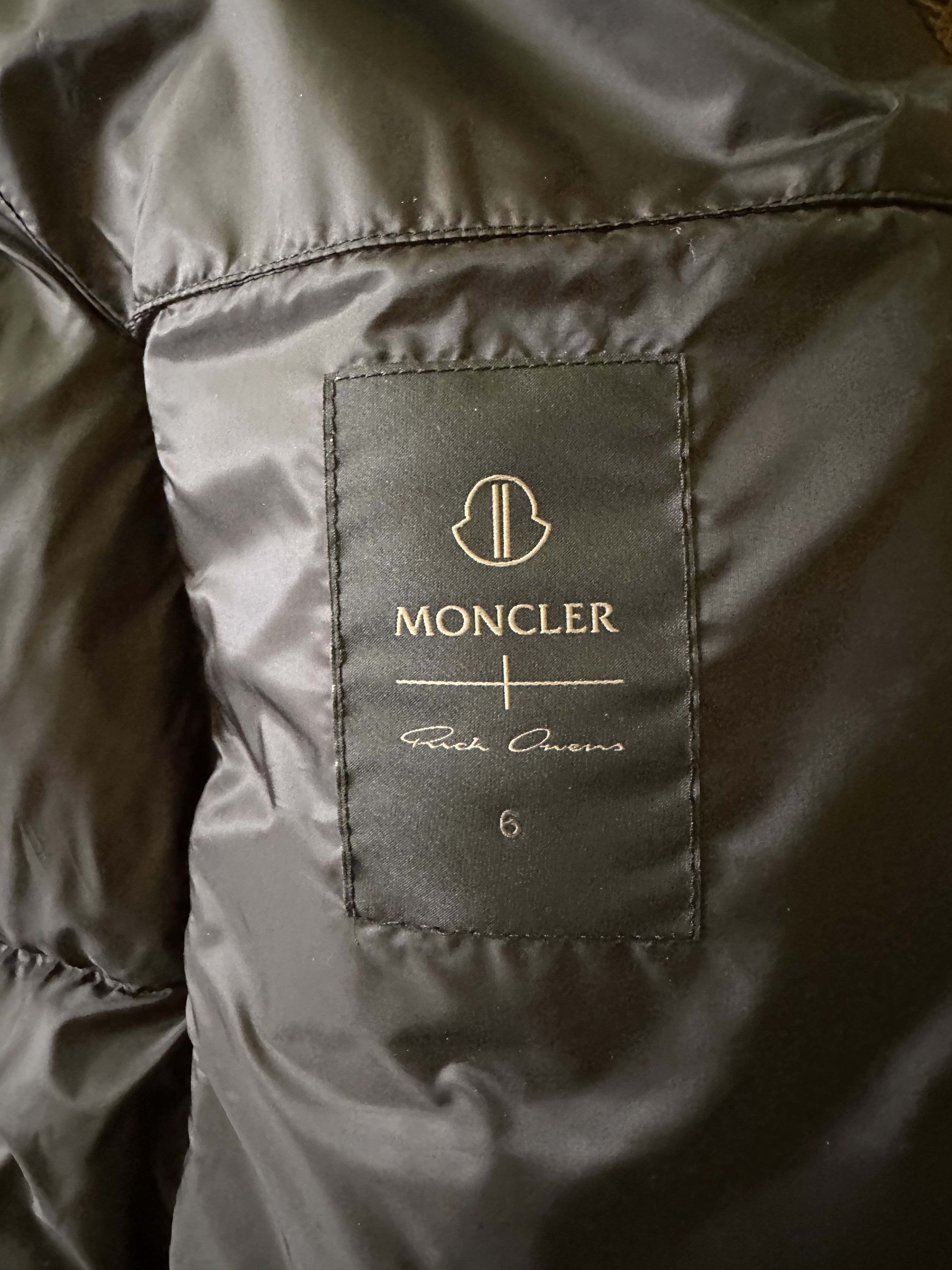 Moncler × Rick Owens RICK OWENS + MONCLER F/W23 ‘GIMP’ DOWN COAT Sz 1 Moncler | S Size US S / EU 44-46 / 1 - 15 Thumbnail