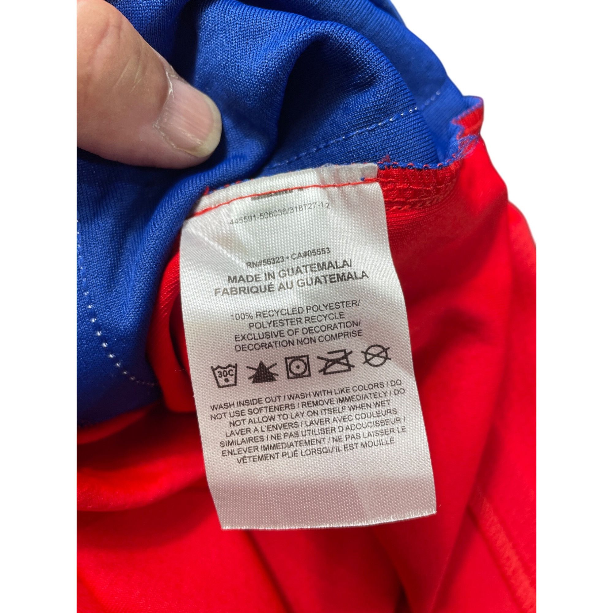 Nike Nike NBA Philadelphia 76ers Embiid Swingman Red Jersey Size Size US L / EU 52-54 / 3 - 6 Thumbnail
