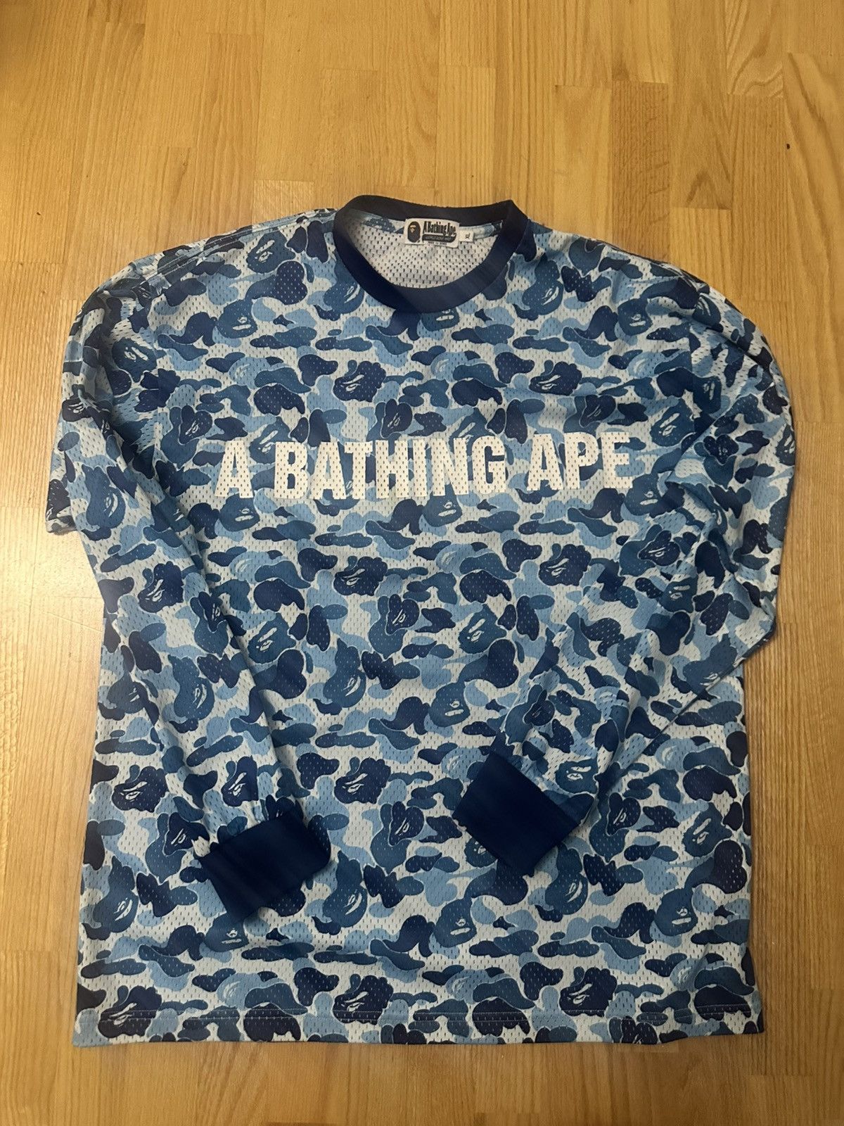 【A BATHING APE】 ABC CAMO MESH L/S TEE ABC CAMO MESH RELAXED FIT L/S TEE MENS – eu.bape.com