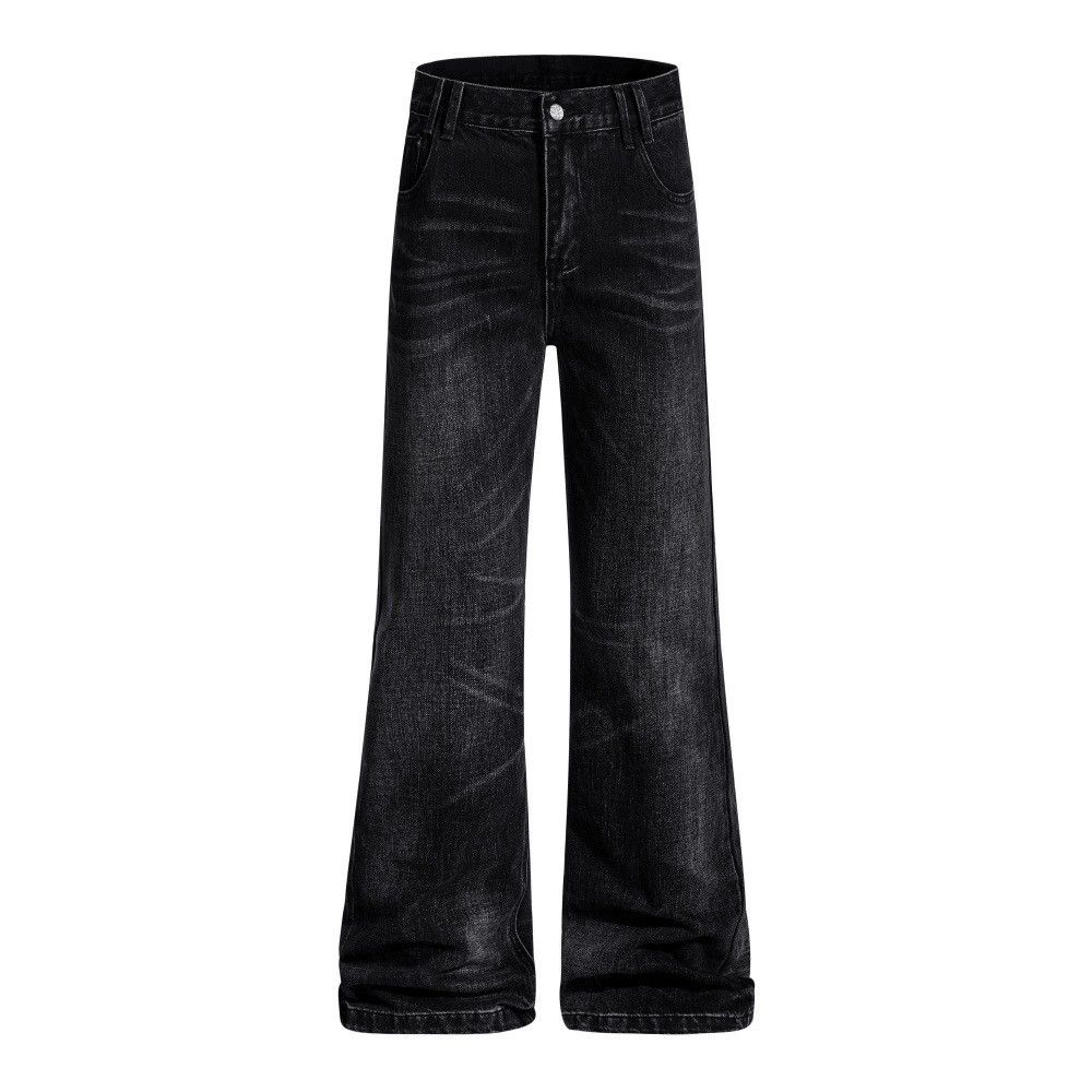 Jean Men's distressed loose hippie washed flared jeans Size US 32 / EU 48 - 1 Thumbnail
