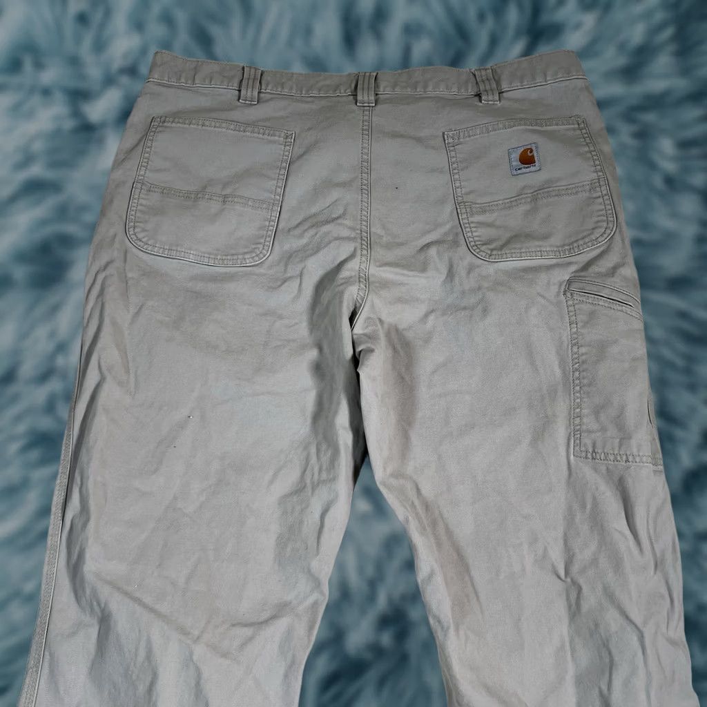 Carhartt Carhartt Carpenter Pants Workwear 40x30 Tan Relaxed Canvas Men’s 102291-232 Brown Size US 40 / EU 56 - 1 Thumbnail