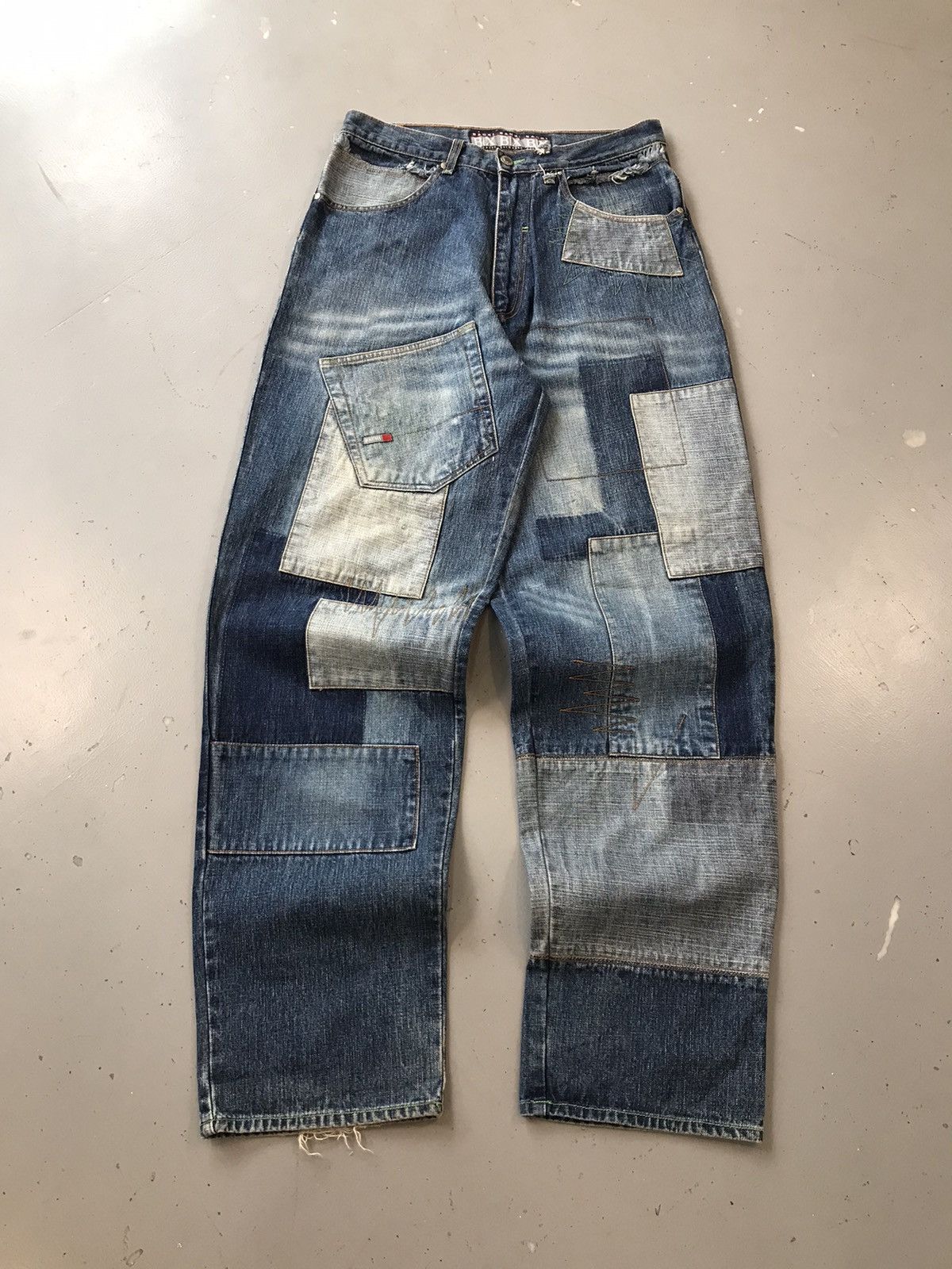 JNCO × Southpole × Vintage Vintage bix bix bix rework straight denim Size US 32 / EU 48 - 1 Thumbnail