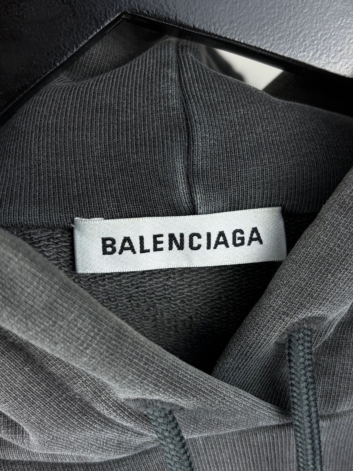 Balenciaga 2018 Balenciaga Paris Tourist Souvenir Hoodie Grey Size US S / EU 44-46 / 1 - 6 Thumbnail