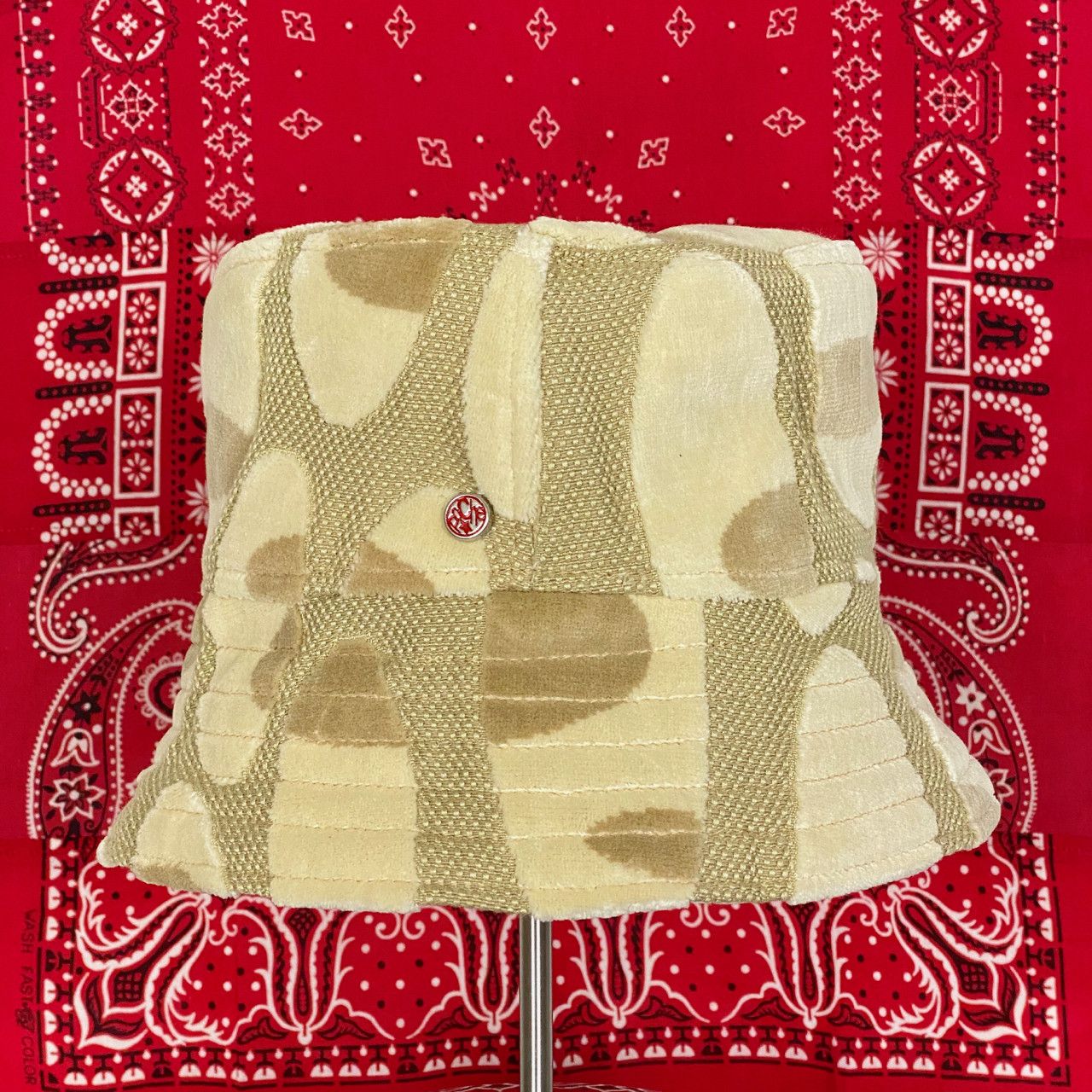 Poche Studio POCHE STUDIO HANDMADE REVERSIBLE BUCKET HAT Size ONE SIZE - 2 Thumbnail