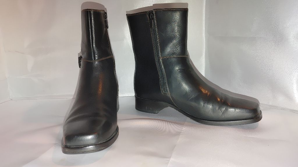 Cole Haan Cole Haan Leather Country Ankle Boot Size 7B Size US 7 / IT 37 - 6 Thumbnail