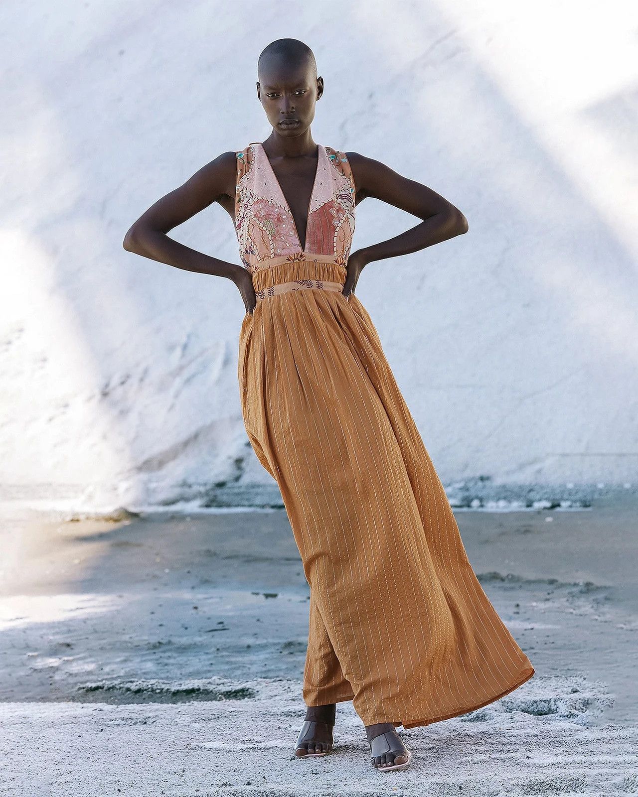 Mes Demoiselles Mes Demoiselles Paris New Ajna Maxi Dress Size S / US 4 / IT 40 - 1 Thumbnail