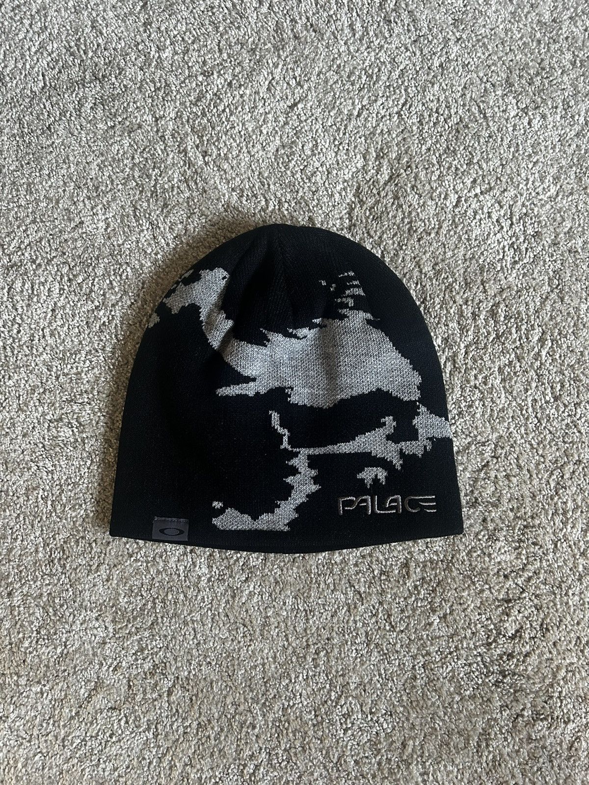 未使用 PALACE OAKLEY BEANIE 23SS グレー Palace Oakley Beanie Black / Grey - Palace Oakley 2023