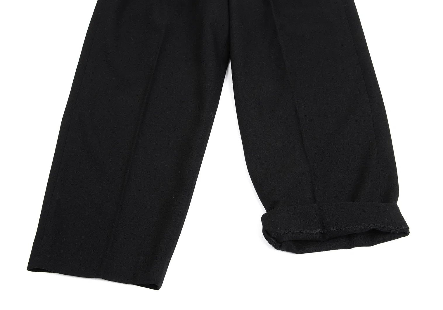 Yohji Yamamoto Yohji Yamamoto Wool Nylon Tapered Pants Black L Size US 38 / EU 54 - 11 Thumbnail