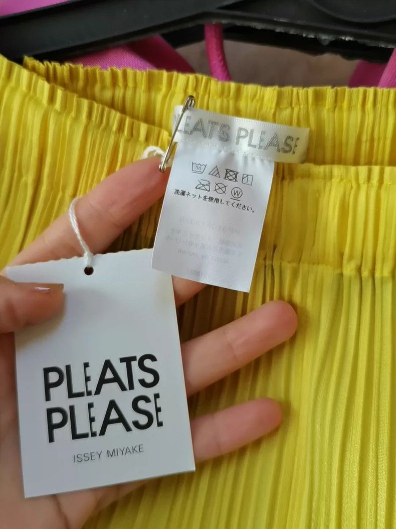 Issey Miyake Issey Miyake size:3 Yellow skinny pants Size 42" / US 20 - 3 Thumbnail