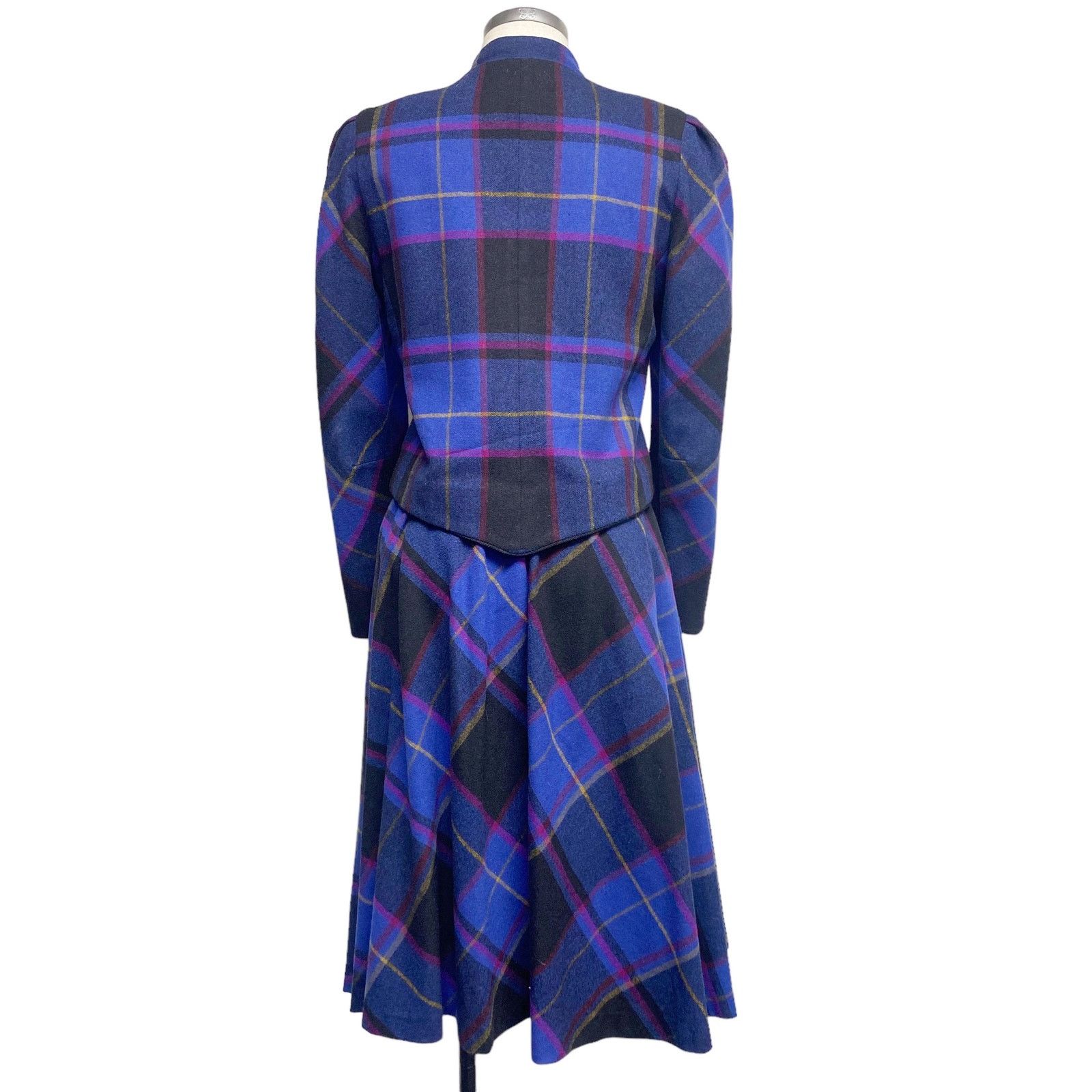 Vintage Vintage Patty Woodard Womens Plaid Tartan Skirt Suit Size ONE SIZE - 9 Thumbnail