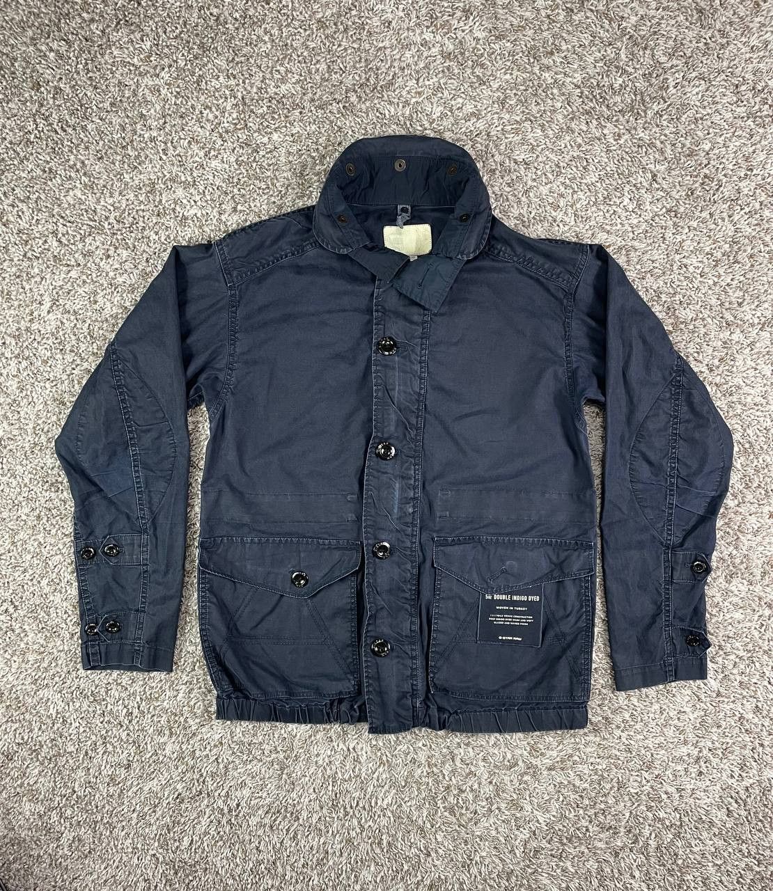 G-Star G-Star RAW Crotch Indigo Military Coat Size US L / EU 52-54 / 3 - 1 Thumbnail