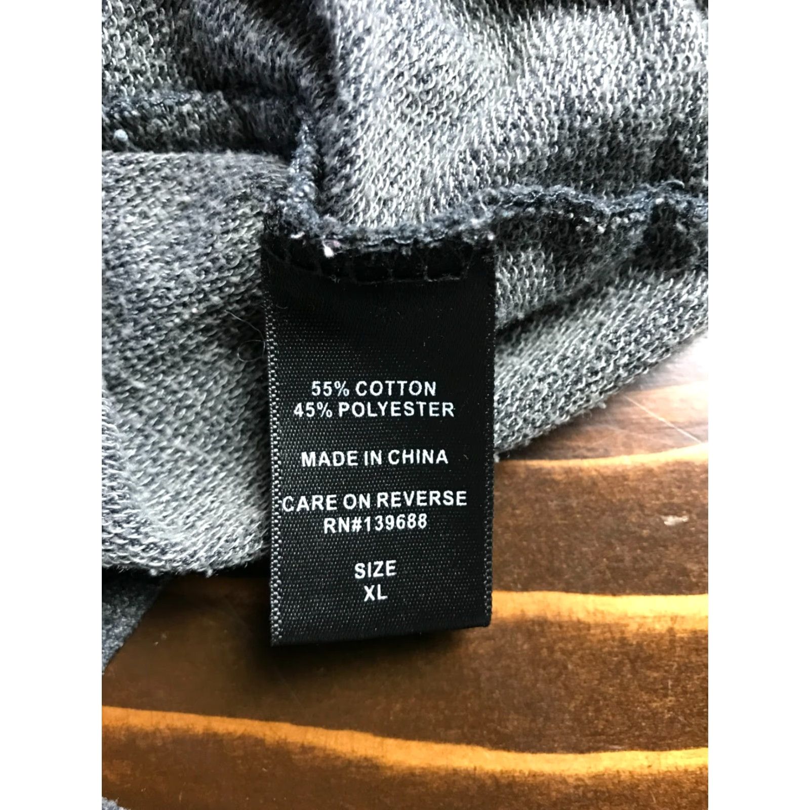 Vintage Ocean Current Shirt, Men's XL, Gray, Long Sleeve, Henley, T-Shirt, Ocean Current, Regular Fit, Size XL, Men, Size US XL / EU 56 / 4 - 6 Thumbnail