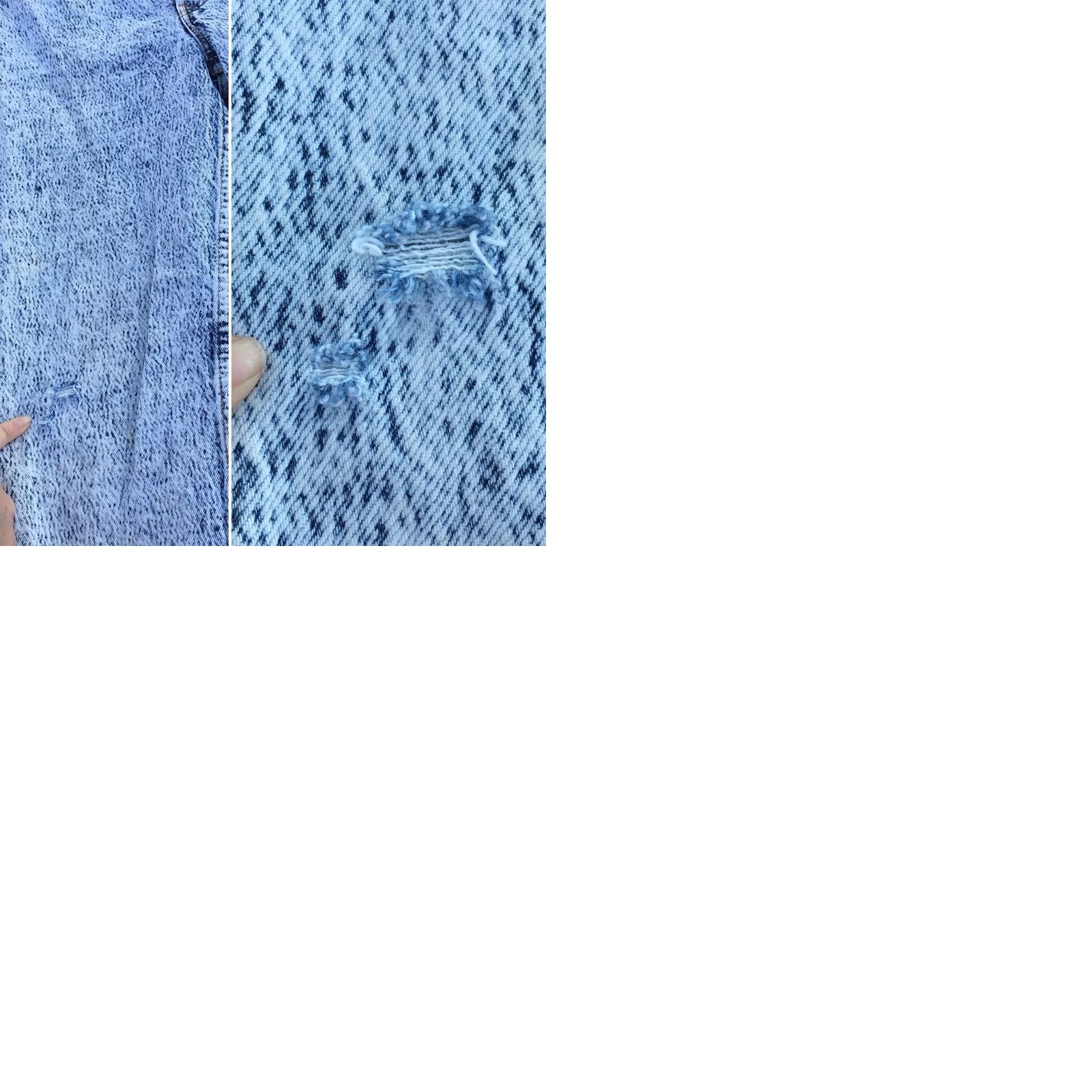 Levi's VINTAGE Levi’s Button Fly 701 Student Jeans Acid Wash W 27 L 28 USA 80s 90s Size 27" / US 4 / IT 40 - 9 Thumbnail