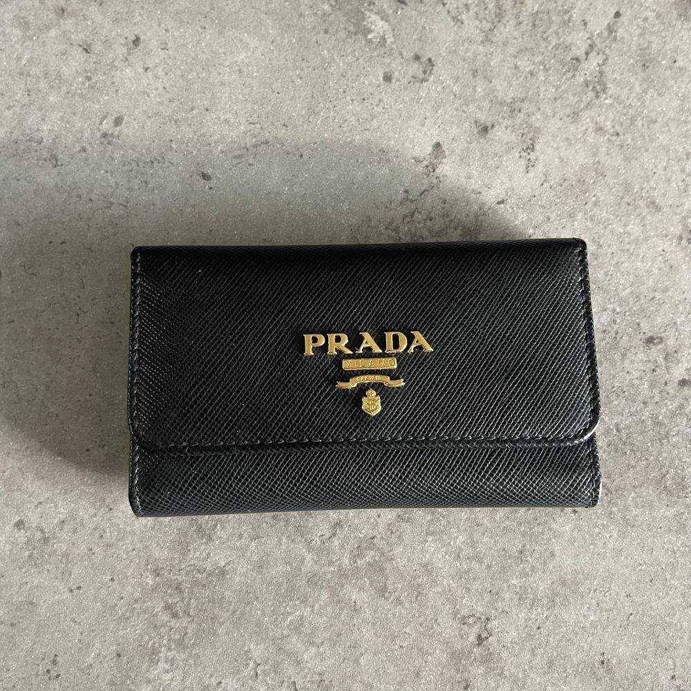 Prada Prada Milano Key Card holder Wallet Size ONE SIZE - 1 Thumbnail