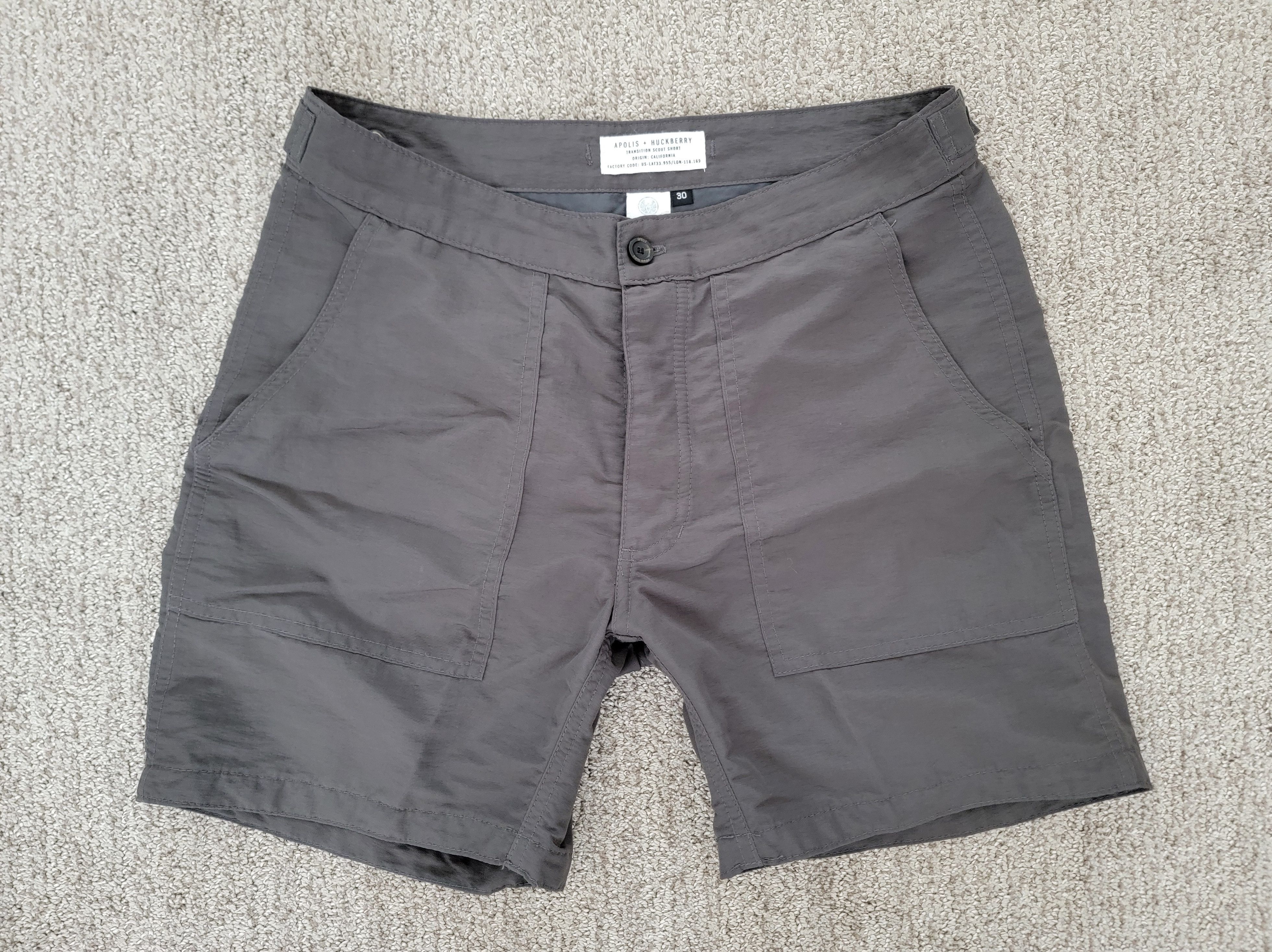 Apolis APOLIS x Huckberry Transition SCOUT Short Olive - Size 30 Size US 30 / EU 46 - 1 Thumbnail