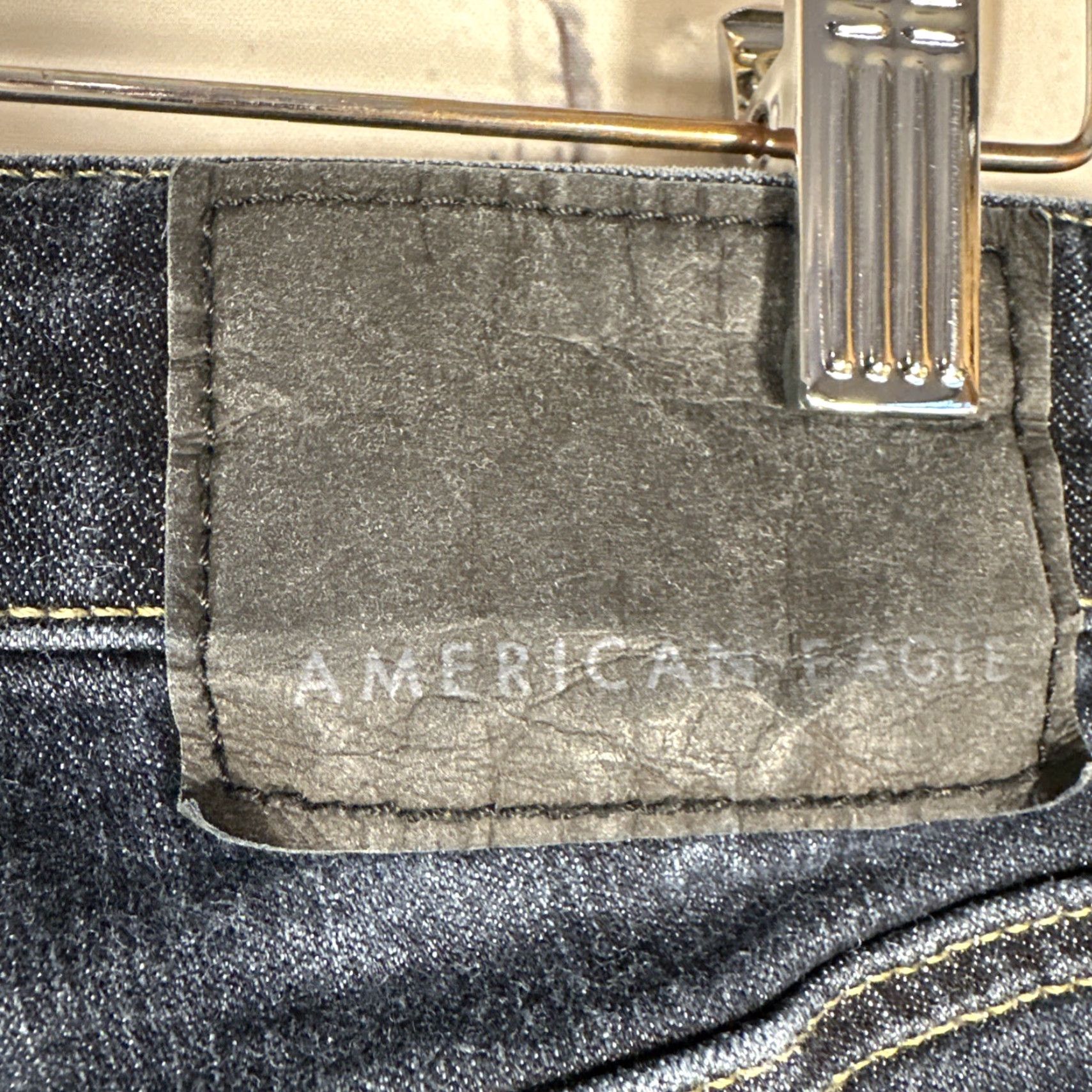 American Eagle Outfitters American Eagle Jeans Original Straight Flex Blue Mens 30x34 Denim Pants Stretch Size US 30 / EU 46 - 4 Thumbnail
