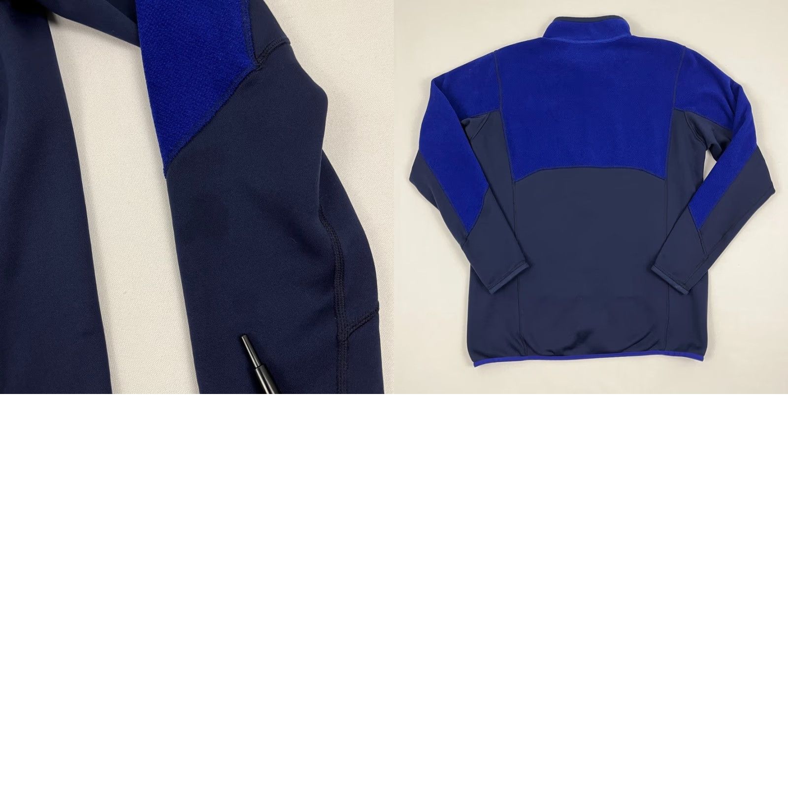 Patagonia Patagonia Jacket Mens L Blue Hybrid Fleece Shell Active Hiking Full Zip Size US L / EU 52-54 / 3 - 8 Thumbnail
