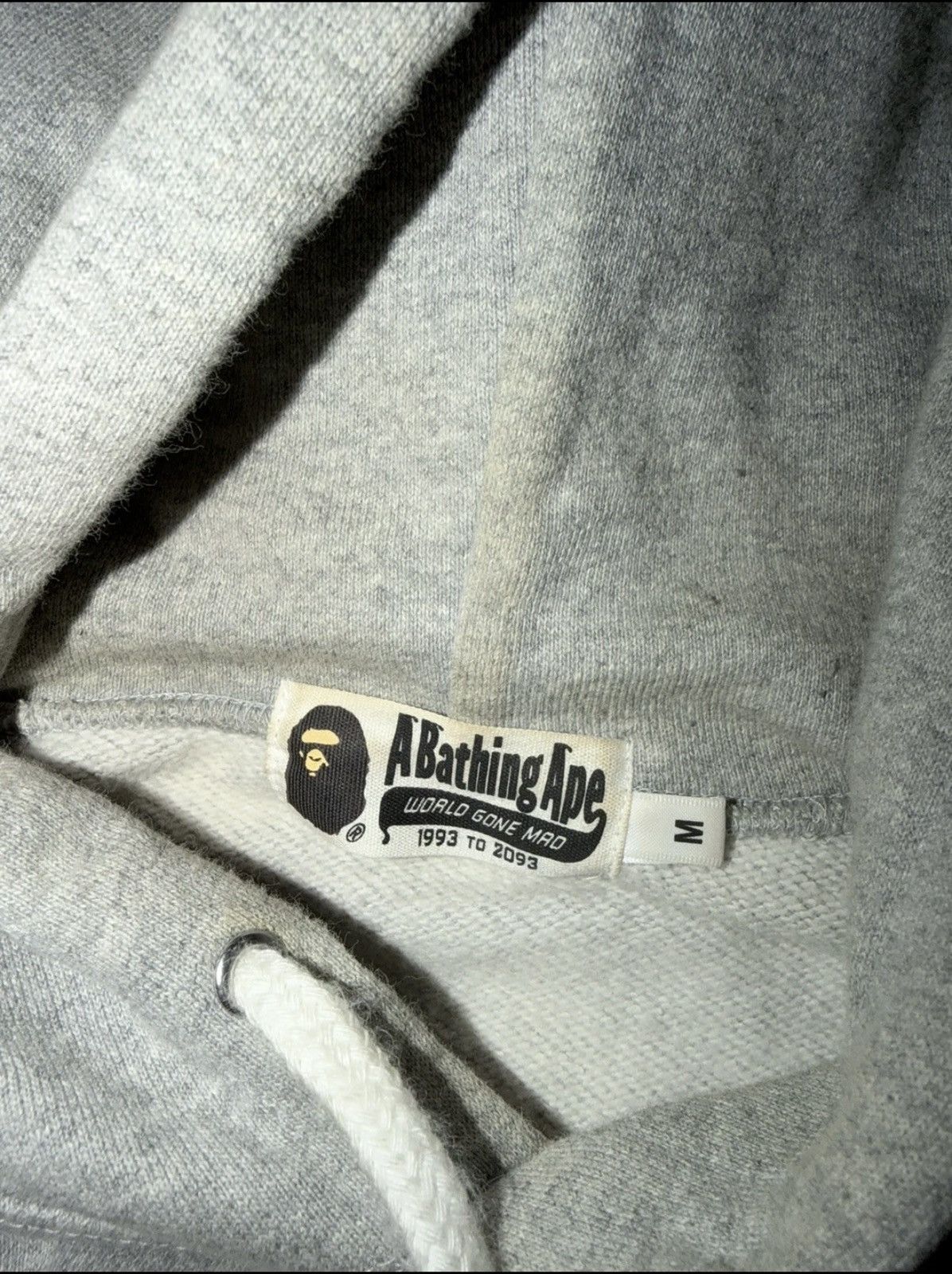 Bape BAPE x Naruto Shippuden Baby Milo Hoodie Grey Size M Size US M / EU 48-50 / 2 - 9 Thumbnail