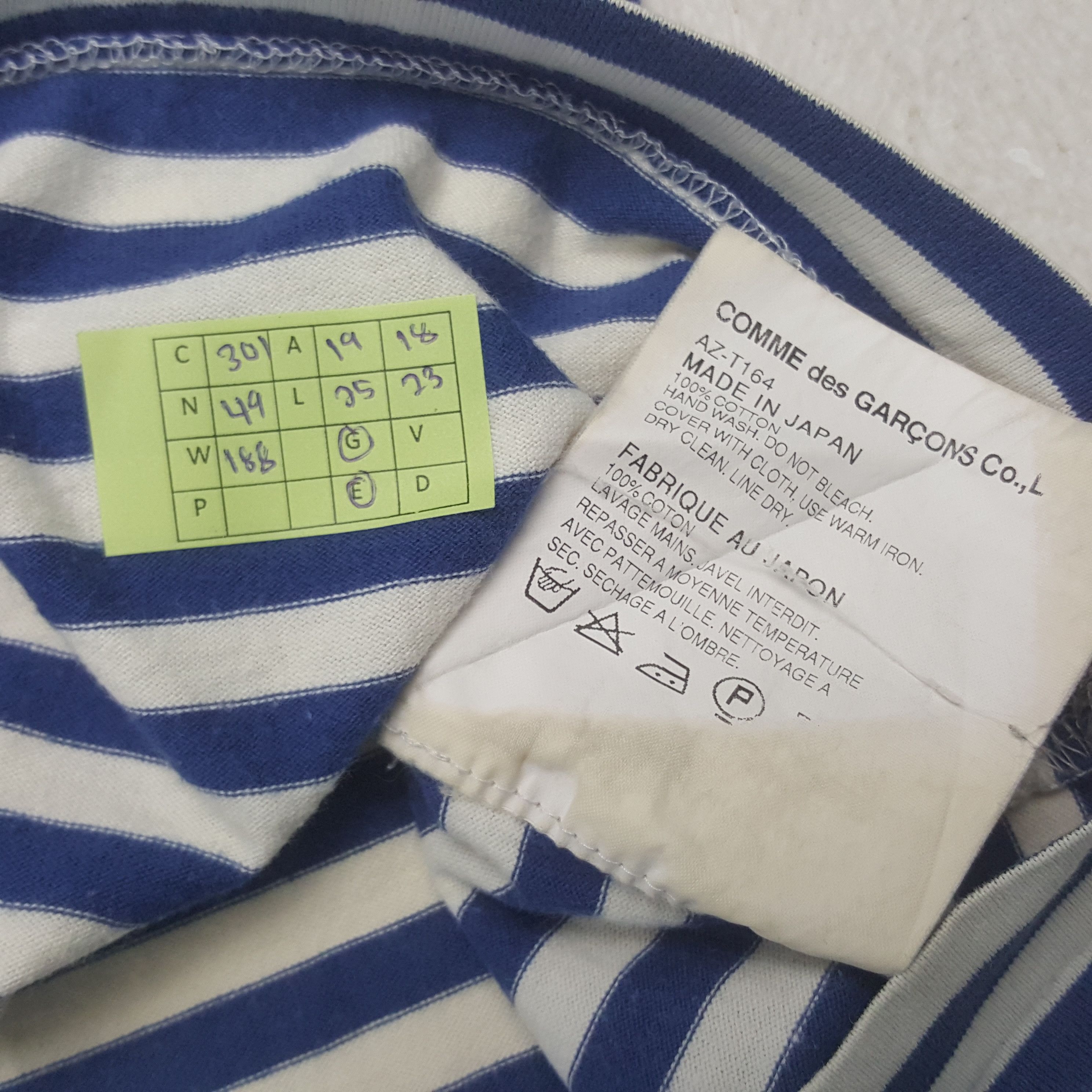Comme des Garcons PLAY Vintage Play Comme des Garcons Designer Tshirt C301N49 Size US M / EU 48-50 / 2 - 7 Thumbnail