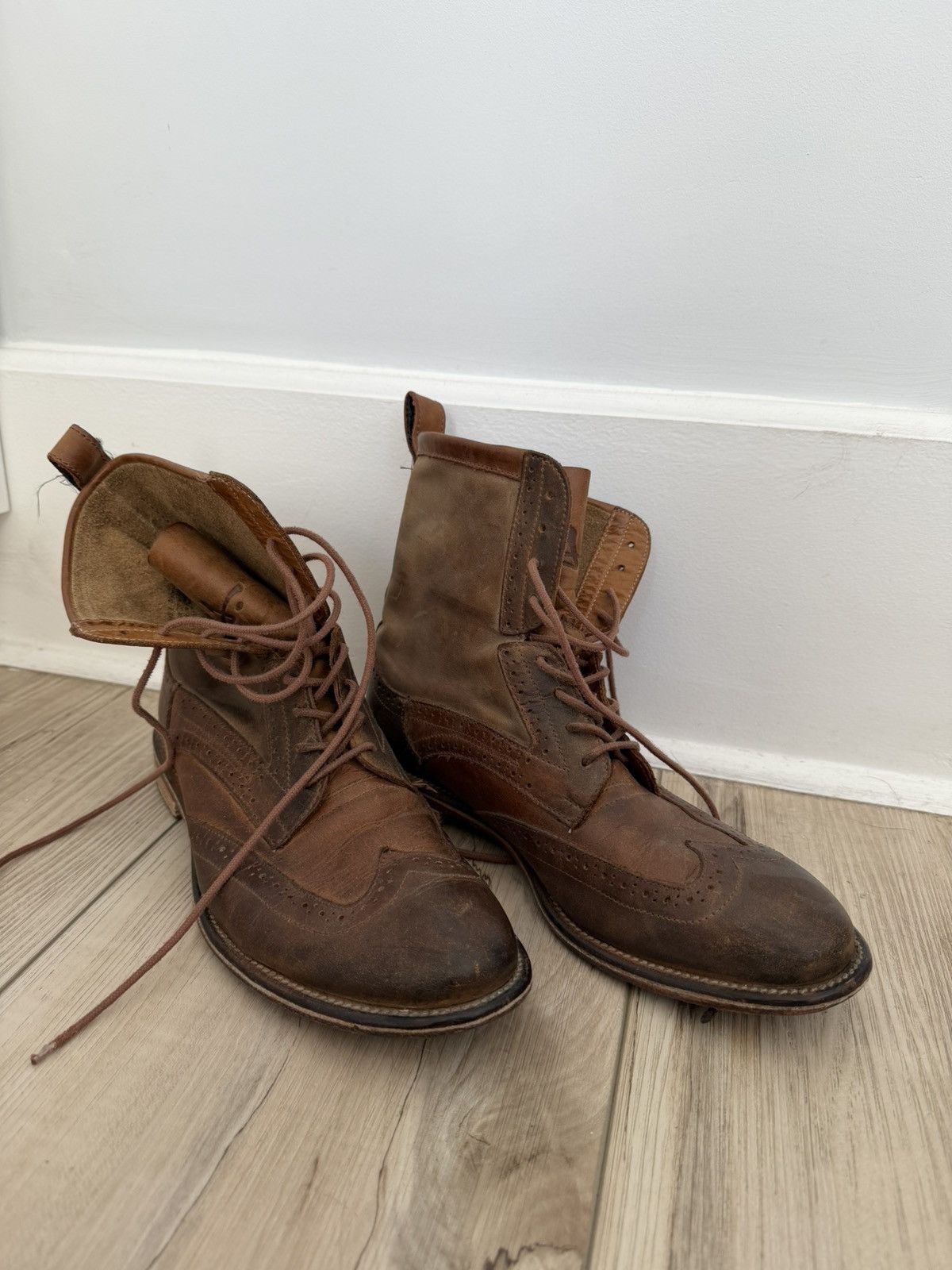 J Shoes J Brand brogue dress boots Size US 7 / EU 40 - 1 Thumbnail