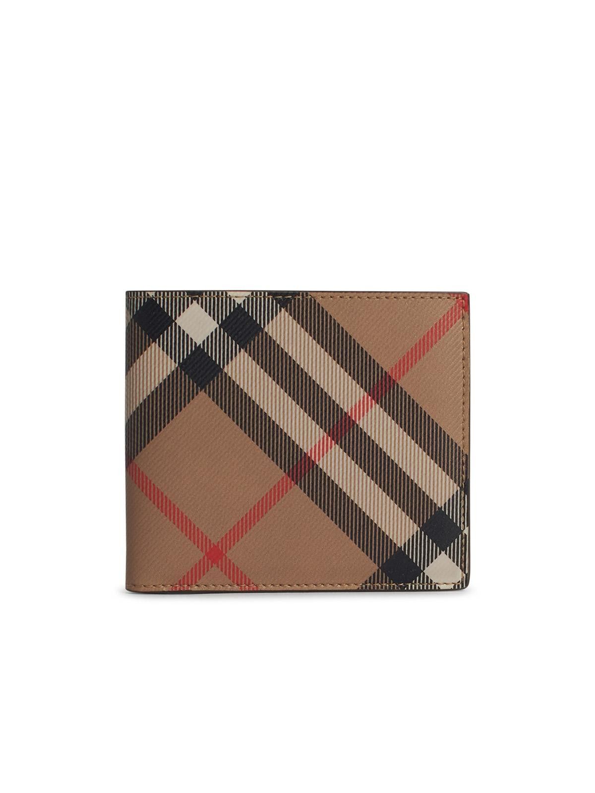 Burberry BURBERRY Beige Polyurethane Cardholder Size ONE SIZE - 1 Thumbnail