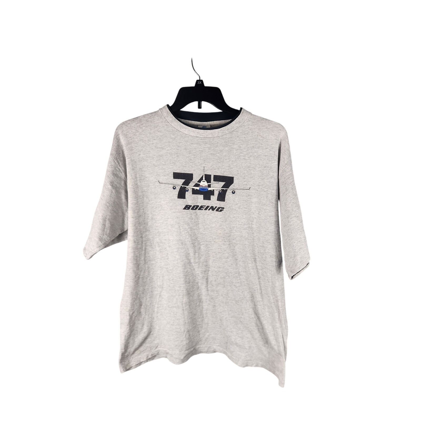 Other Vintage 90s Boeing 747 T men's XL Size US XL / EU 56 / 4 - 1 Thumbnail