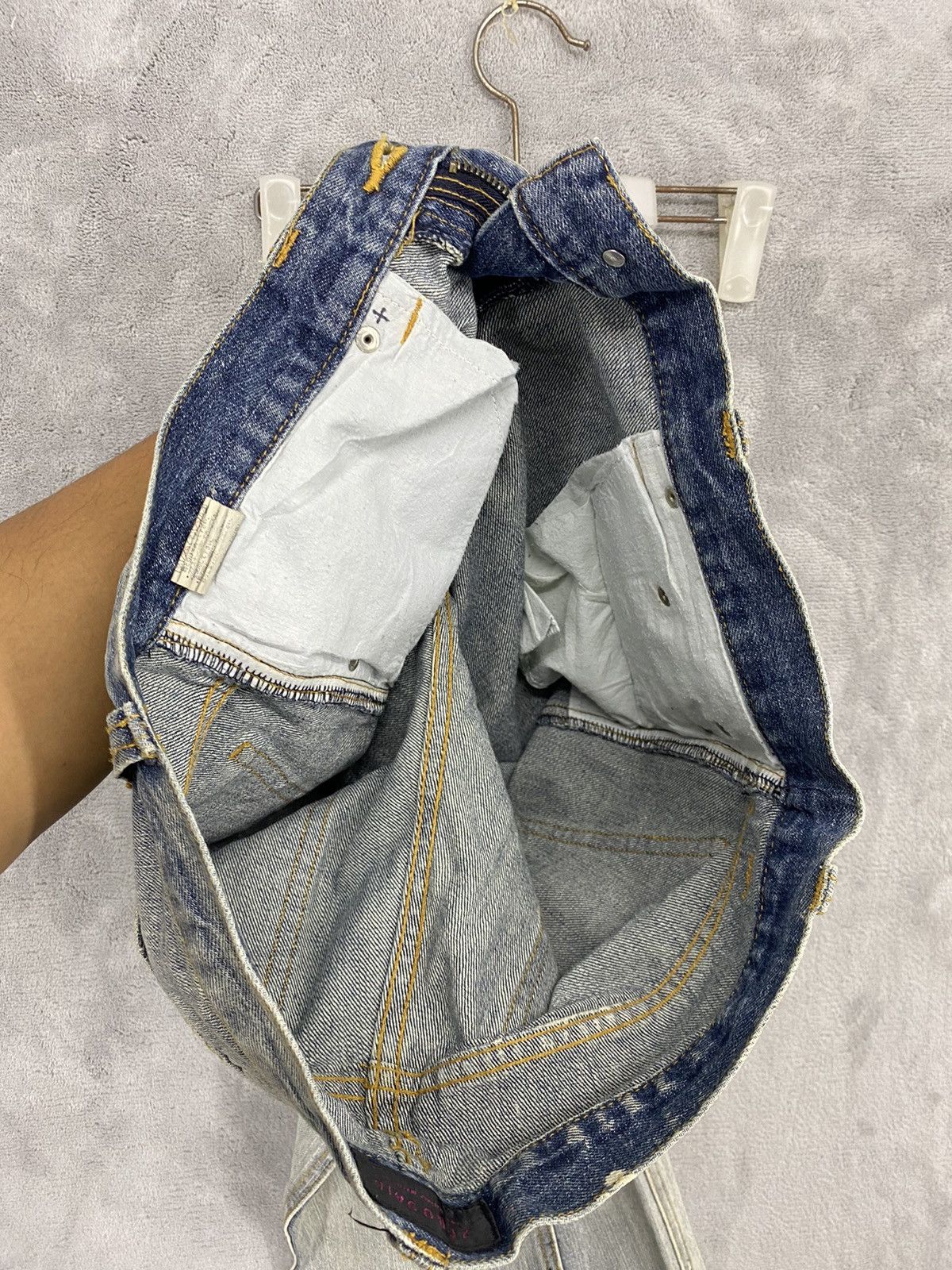 Japanese Brand 💥JAPANESE BRAND ZERO SAIL DISTRESSED DENIM Size US 32 / EU 48 - 12 Thumbnail