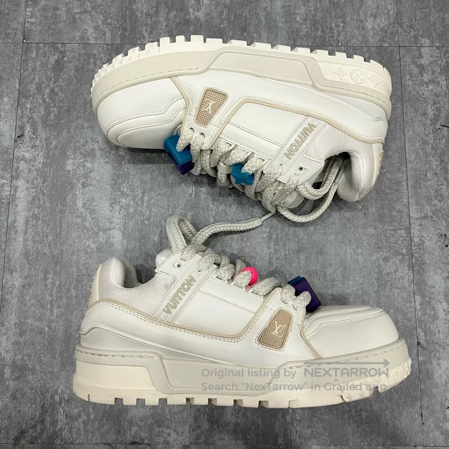 Louis Vuitton Louis Vuitton LV Trainer Maxi Sneakers. Size US 9.5 / EU 42-43 - 4 Thumbnail