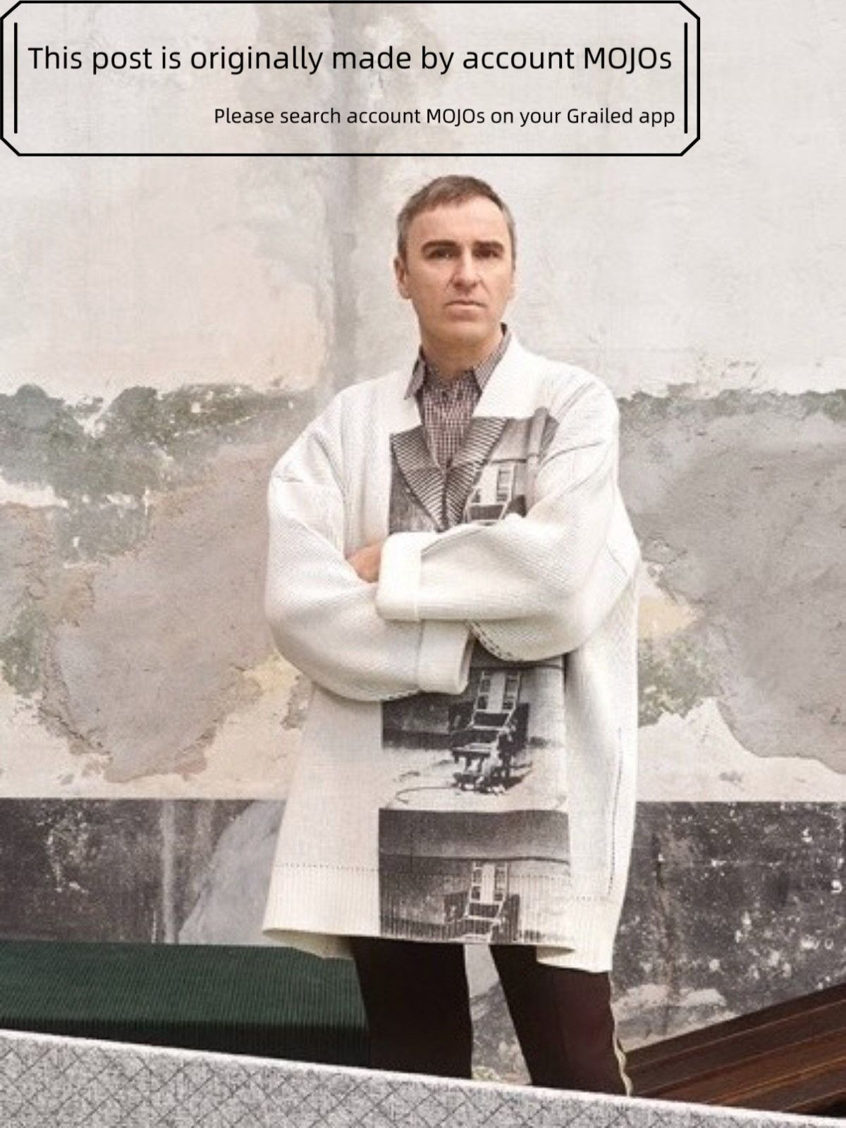Sz U Calvin Klein 205W39NYC x Andy Warhol 18SS White Knit
