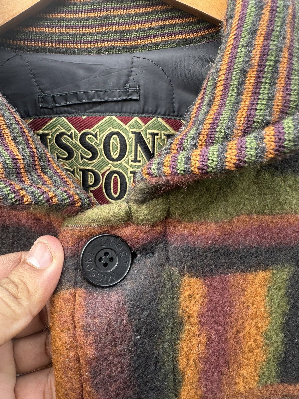 Vintage Missoni long jacket Size US L / EU 52-54 / 3 - 6 Thumbnail